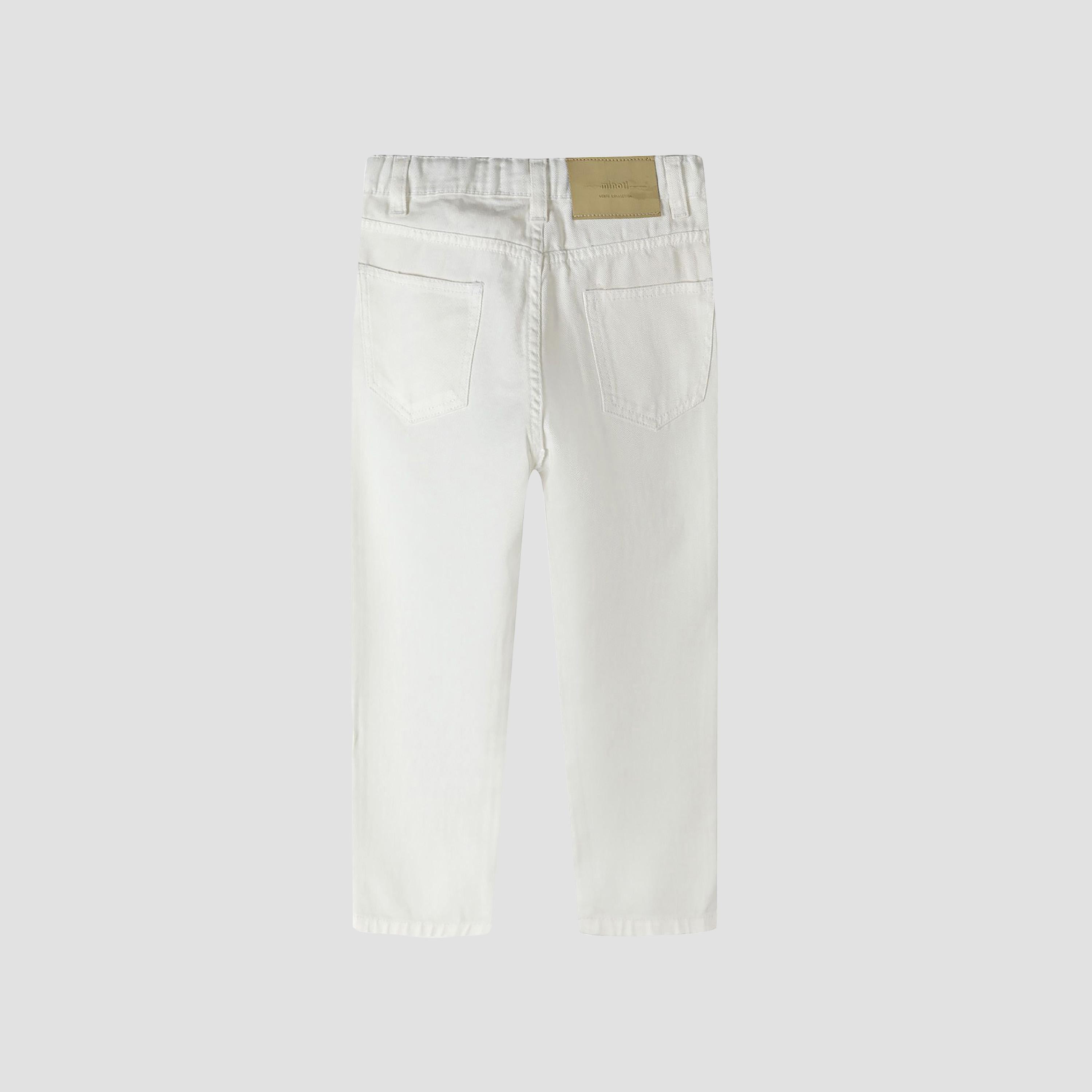 بنطلون تويل موم فيت من مينوتي-girls-clothing-bottoms-jeansandjeggings-image-4