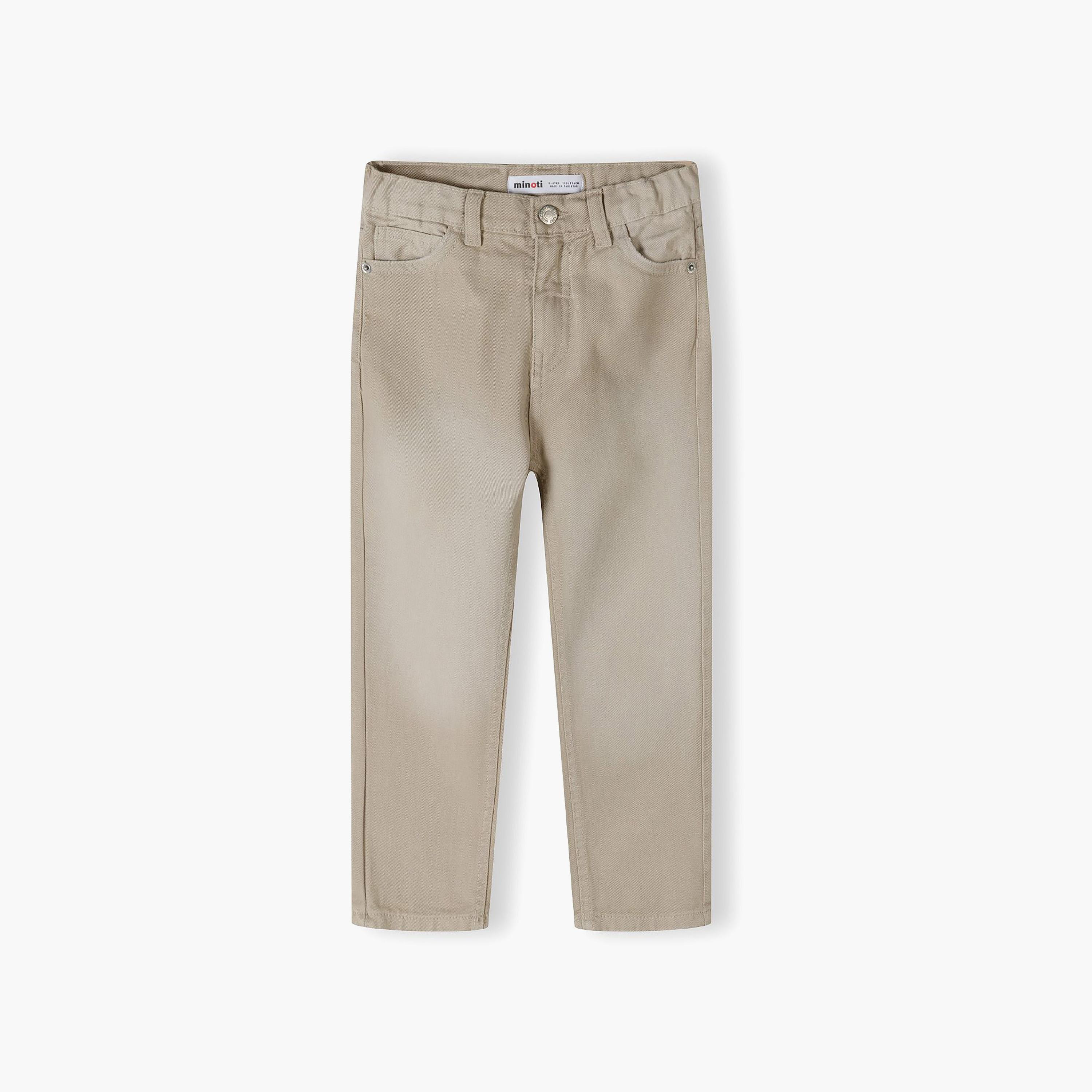 Minoti Twill Mom Fit Trousers-girls-clothing-bottoms-jeansandjeggings-image-3