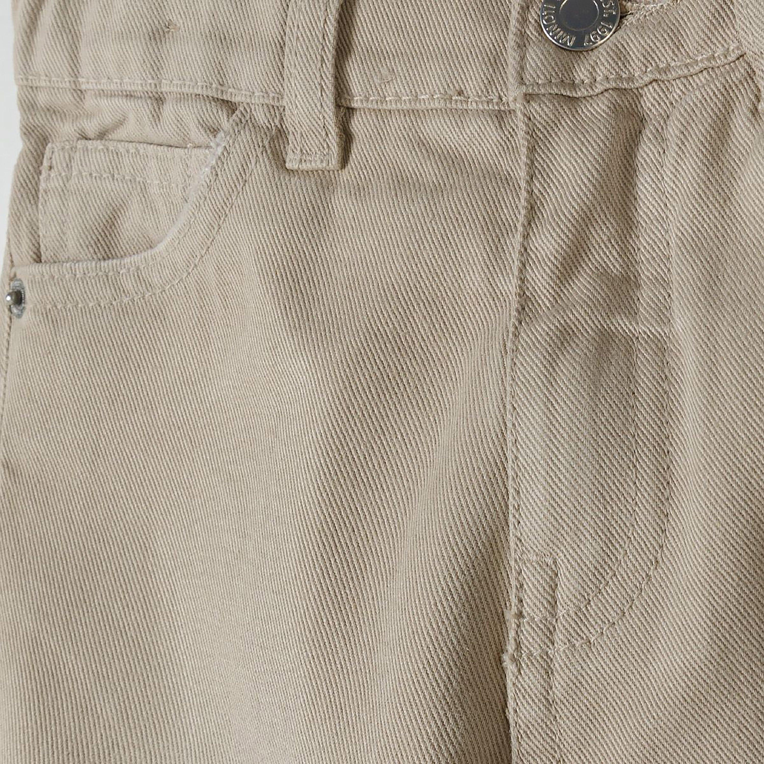 Minoti Twill Mom Fit Trousers-girls-clothing-bottoms-jeansandjeggings-image-5