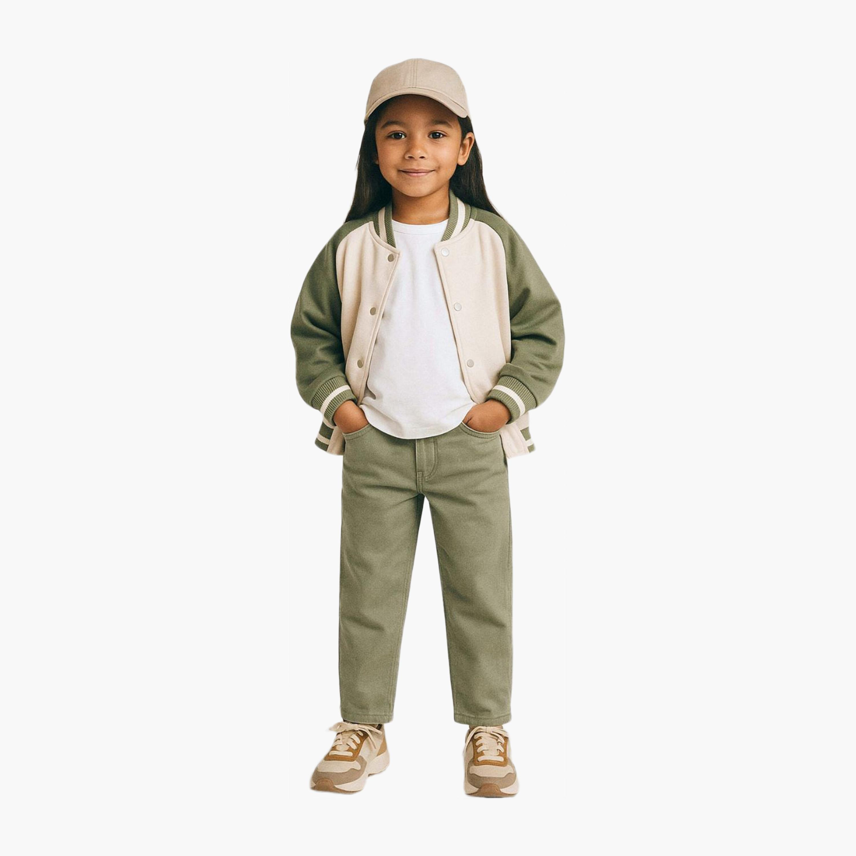 Minoti Twill Mom Fit Trousers-girls-clothing-bottoms-jeansandjeggings-image-2