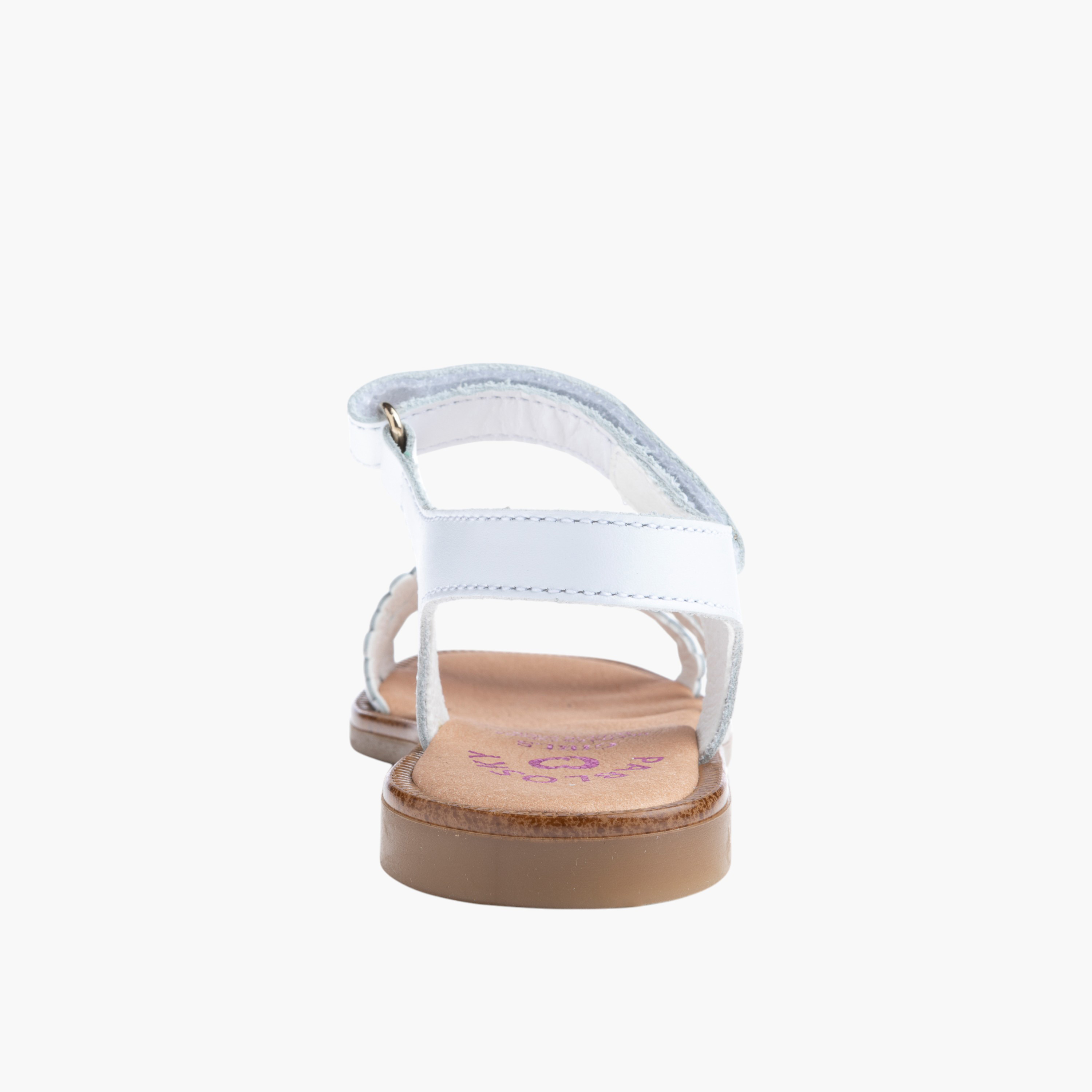 Pablosky Girls' Strap Sandals with Hook and Loop Closure-girls-shoes-sandals-image-3