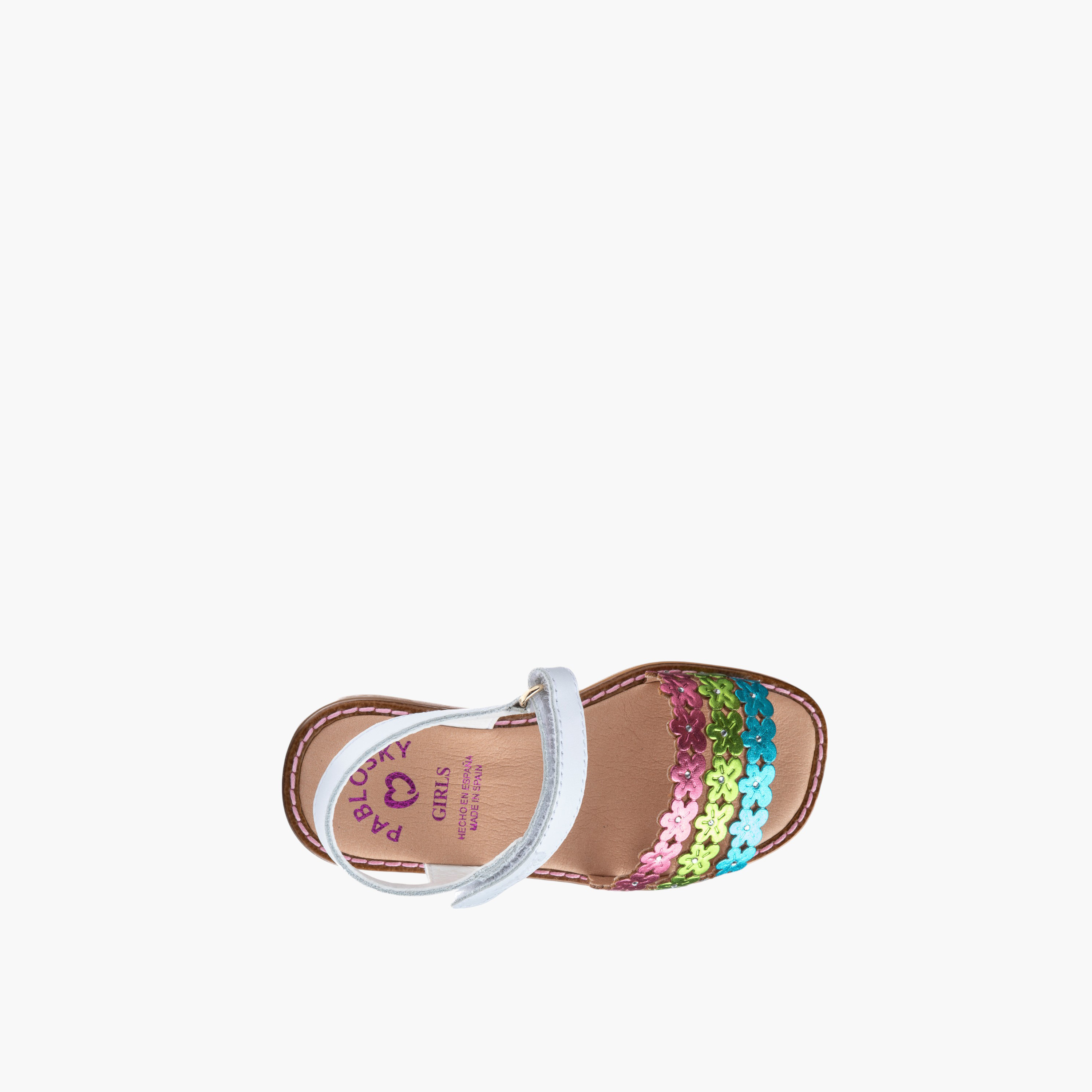 صندل بحزام وشريط إغلاق للبنات من بابلوسكي-girls-shoes-sandals-image-4