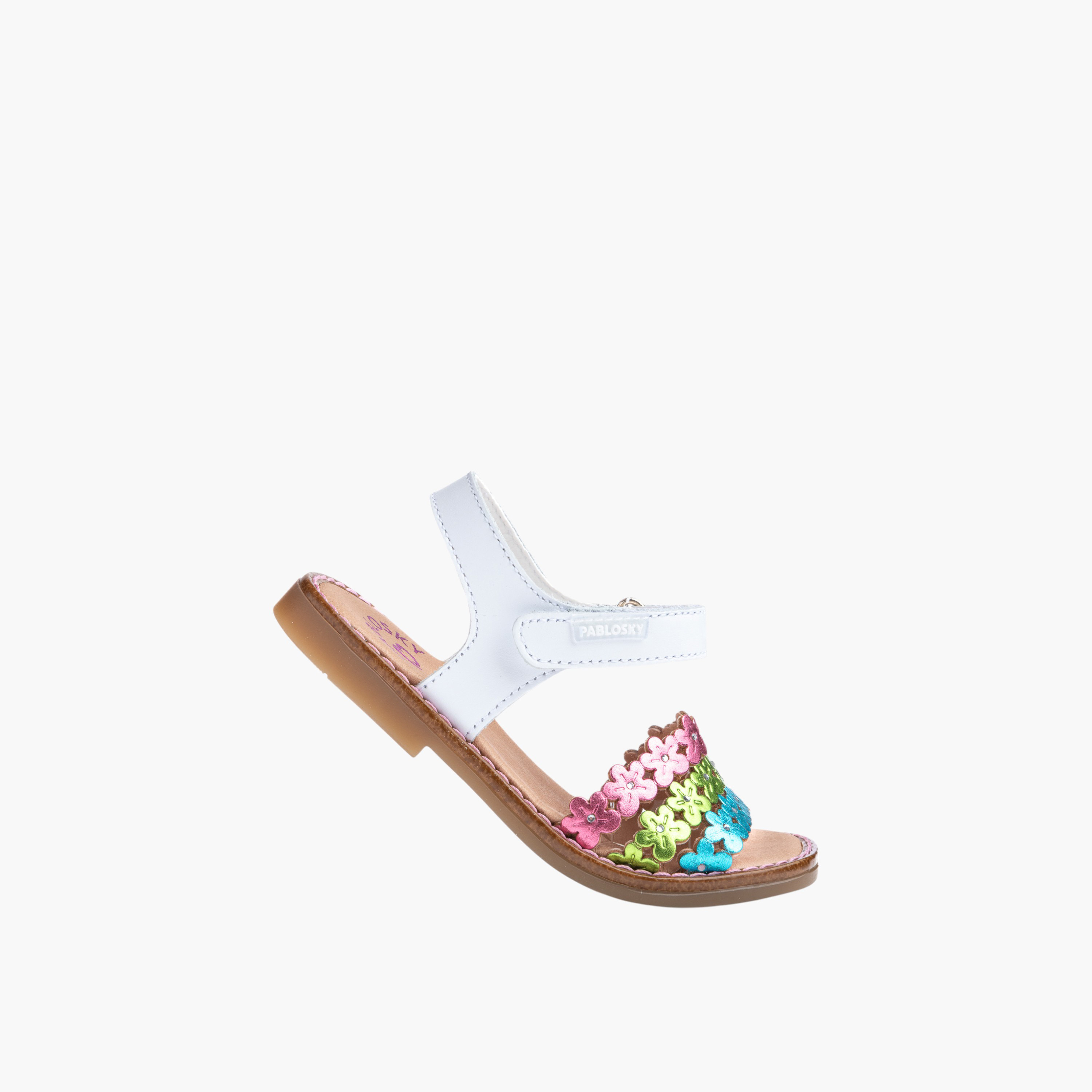 صندل بحزام وشريط إغلاق للبنات من بابلوسكي-girls-shoes-sandals-image-5
