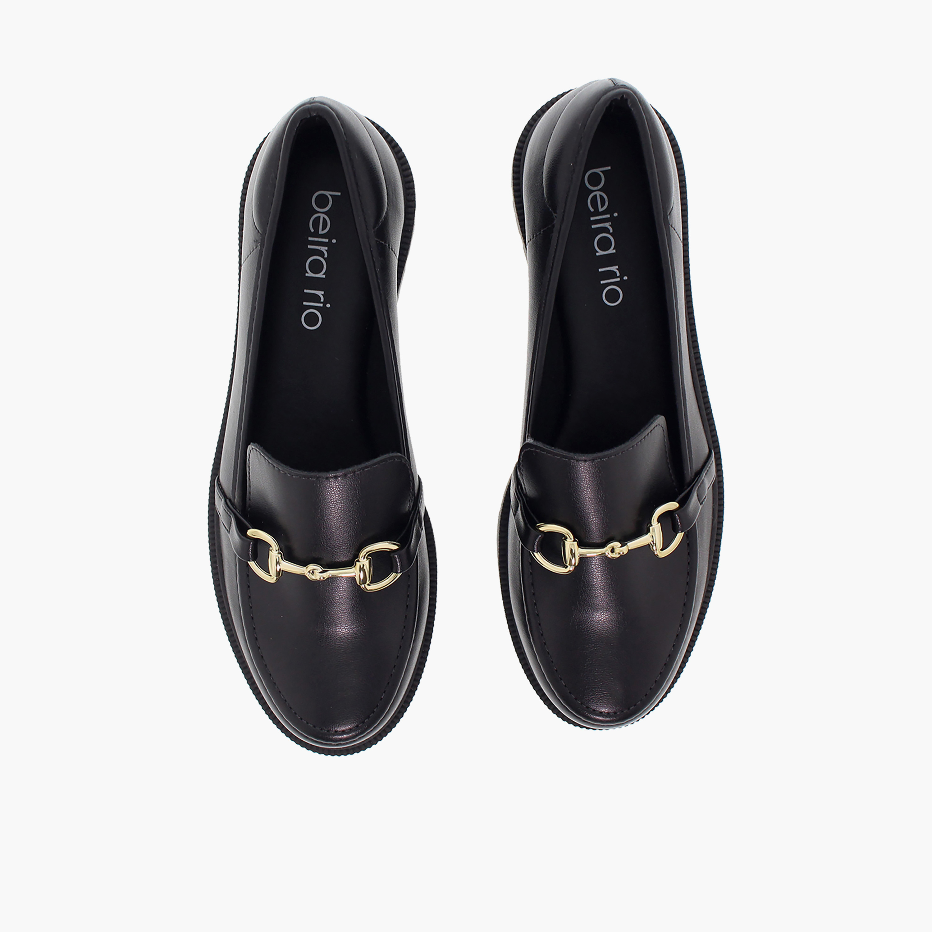 بييرا ريو - حذاء موكاسين Ana0125 للنساء سهل الارتداء ذو نعل سميك | 4283-104-9569-15745-women-shoes-flats-moccasins-image-5
