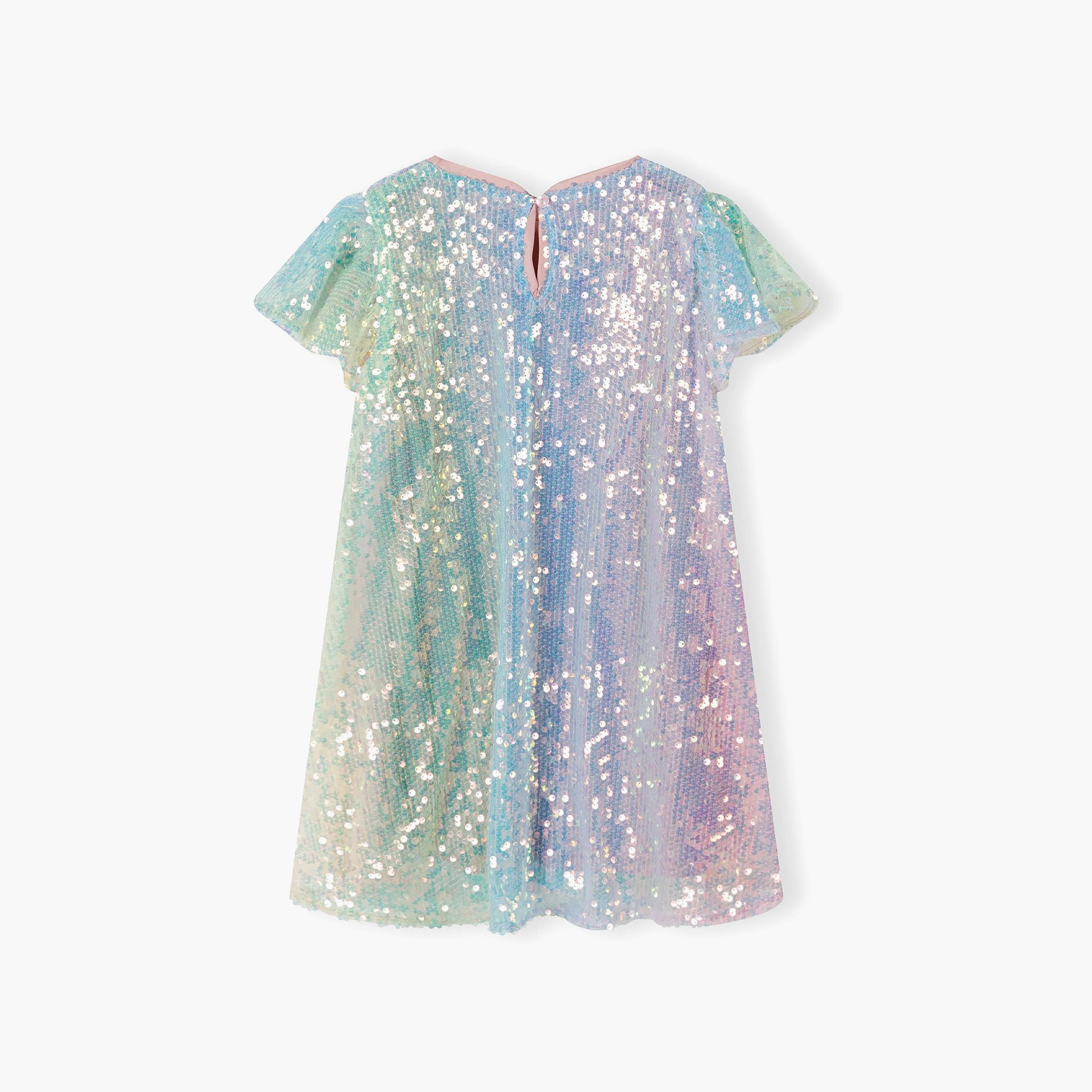 فستان ترتر بأكمام منفوشة من مينوتي-girls-clothing-dressesandjumpsuits-image-3