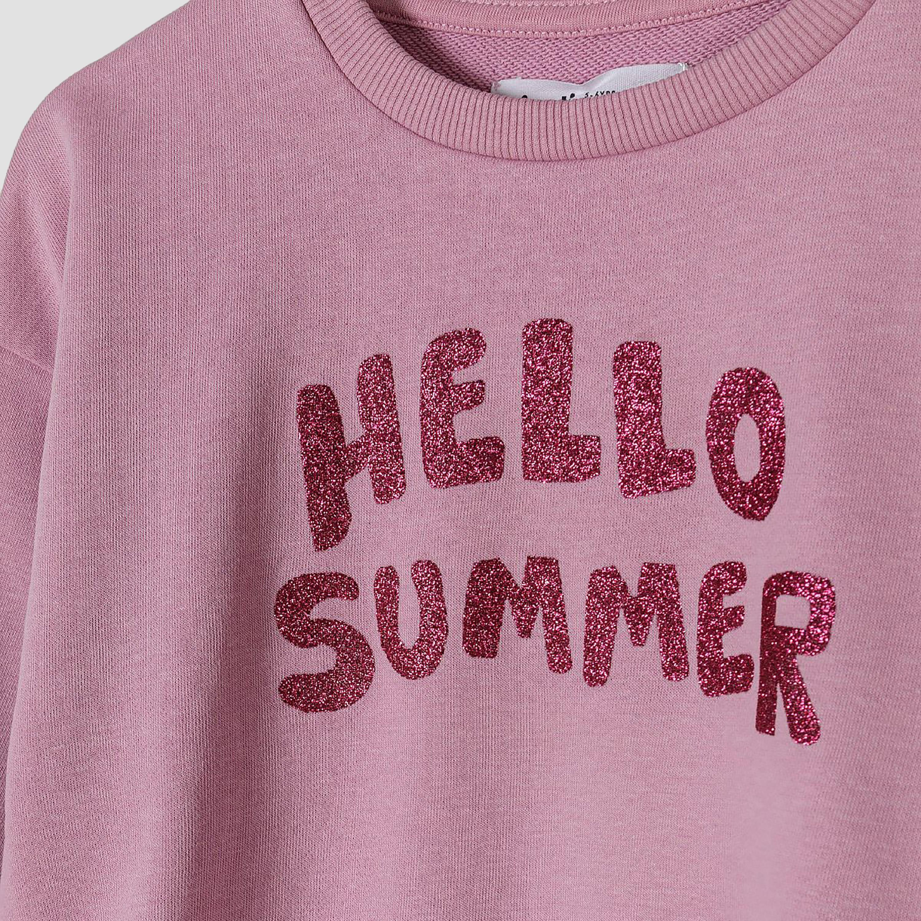 سويت شيرت من الصوف المزخرف برقبة دائرية من مينوتي-girls-clothing-sweatshirts-image-5