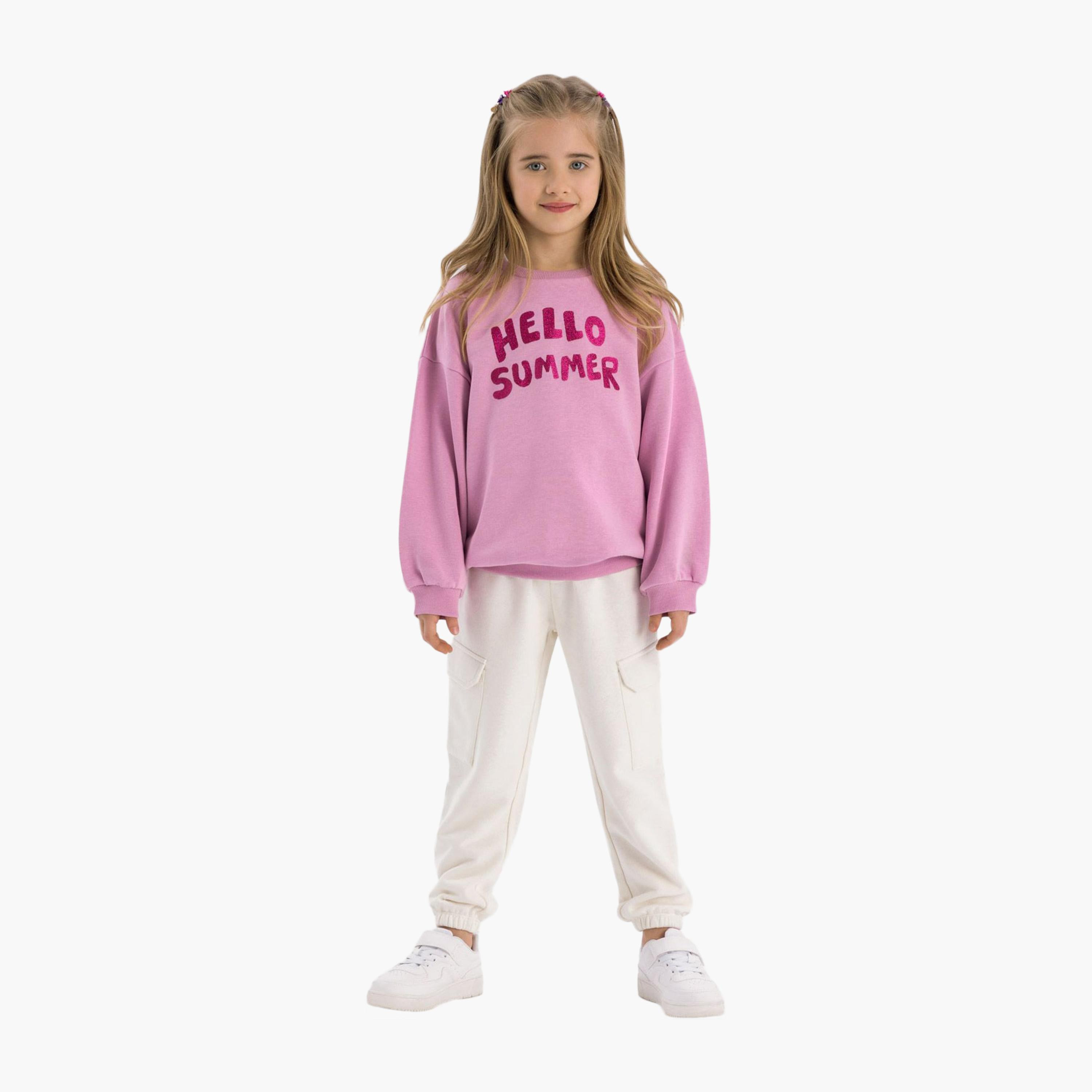 بنطلون رياضي من الصوف من مينوتي-girls-clothing-bottoms-joggersandtrackpants-image-2