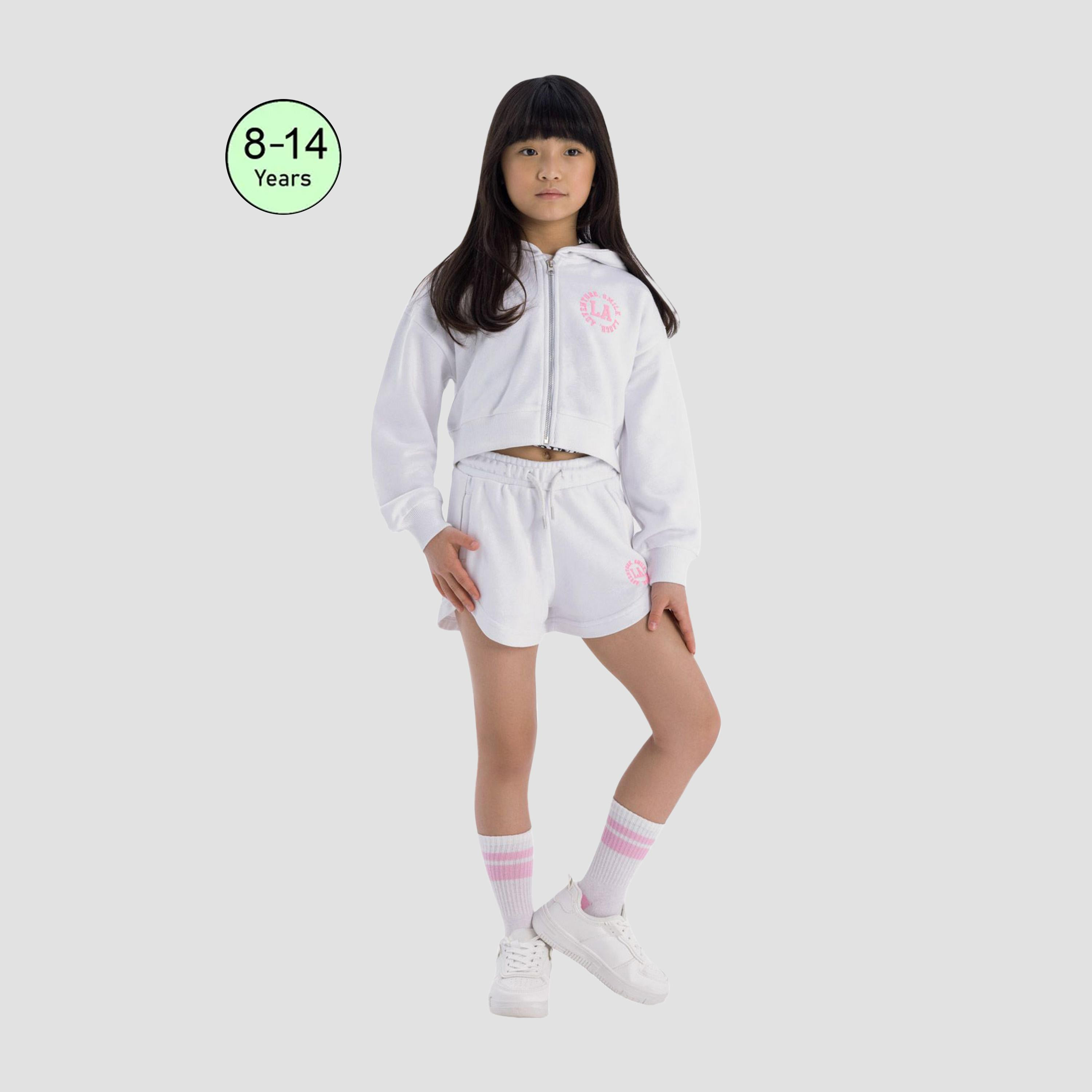 طقم هودي وشورت بسحاب من مينوتي-girls-clothing-setsandcoords-image-1