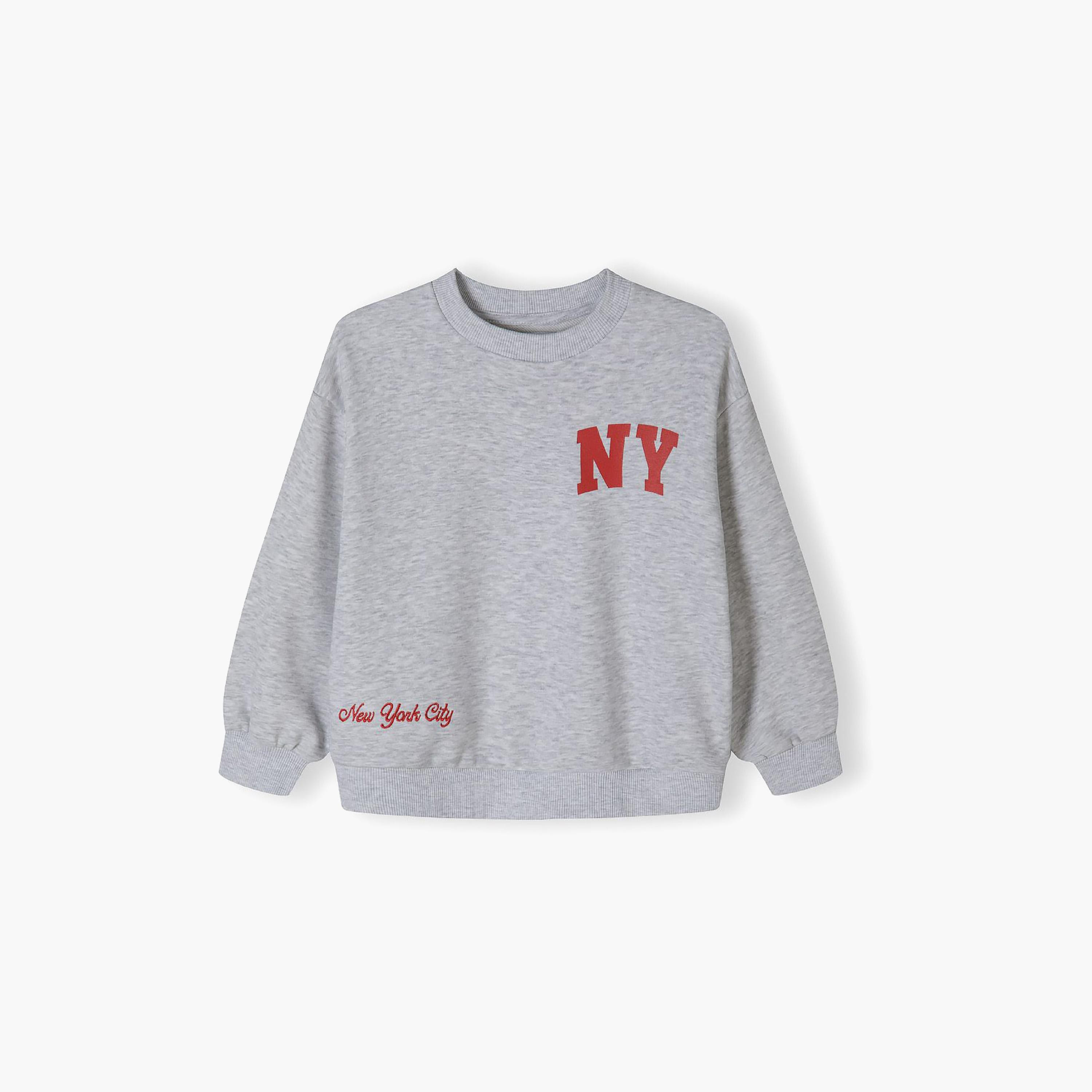 Minoti Crew Neck Sweatshirt & Shorts Set-girls-clothing-setsandcoords-image-4