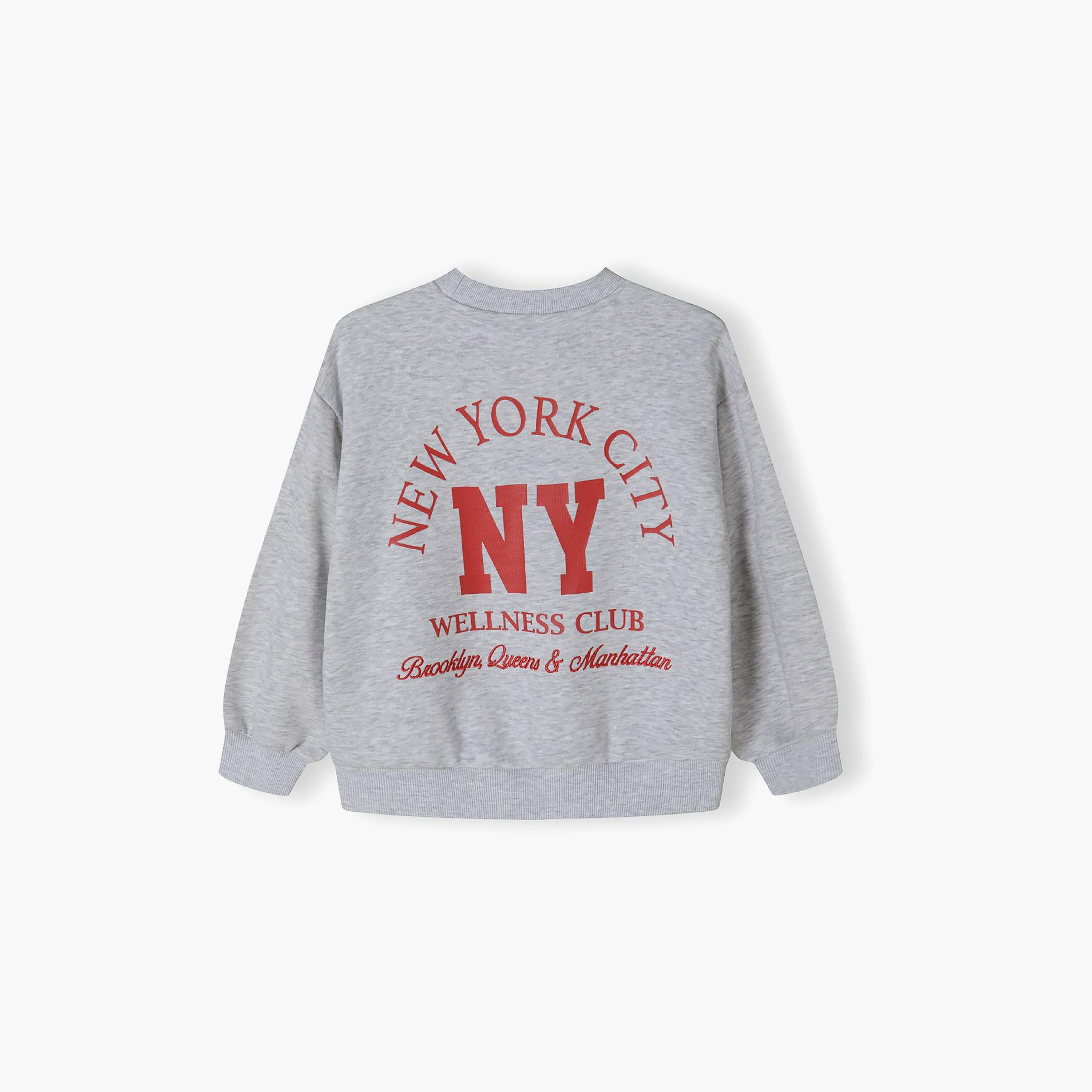 Minoti Crew Neck Sweatshirt & Shorts Set-girls-clothing-setsandcoords-image-5