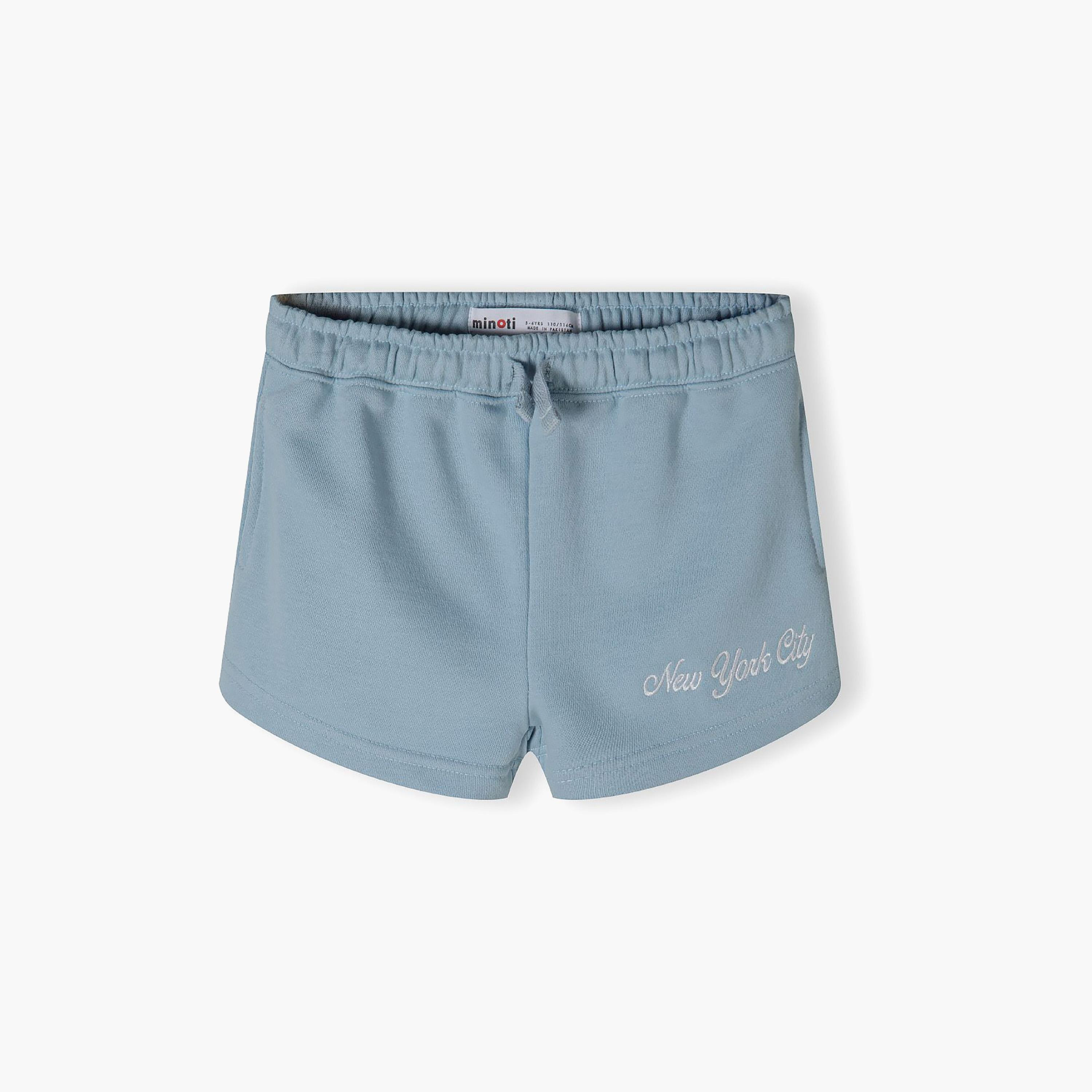 Minoti Crew Neck Sweatshirt & Shorts Set-girls-clothing-setsandcoords-image-6