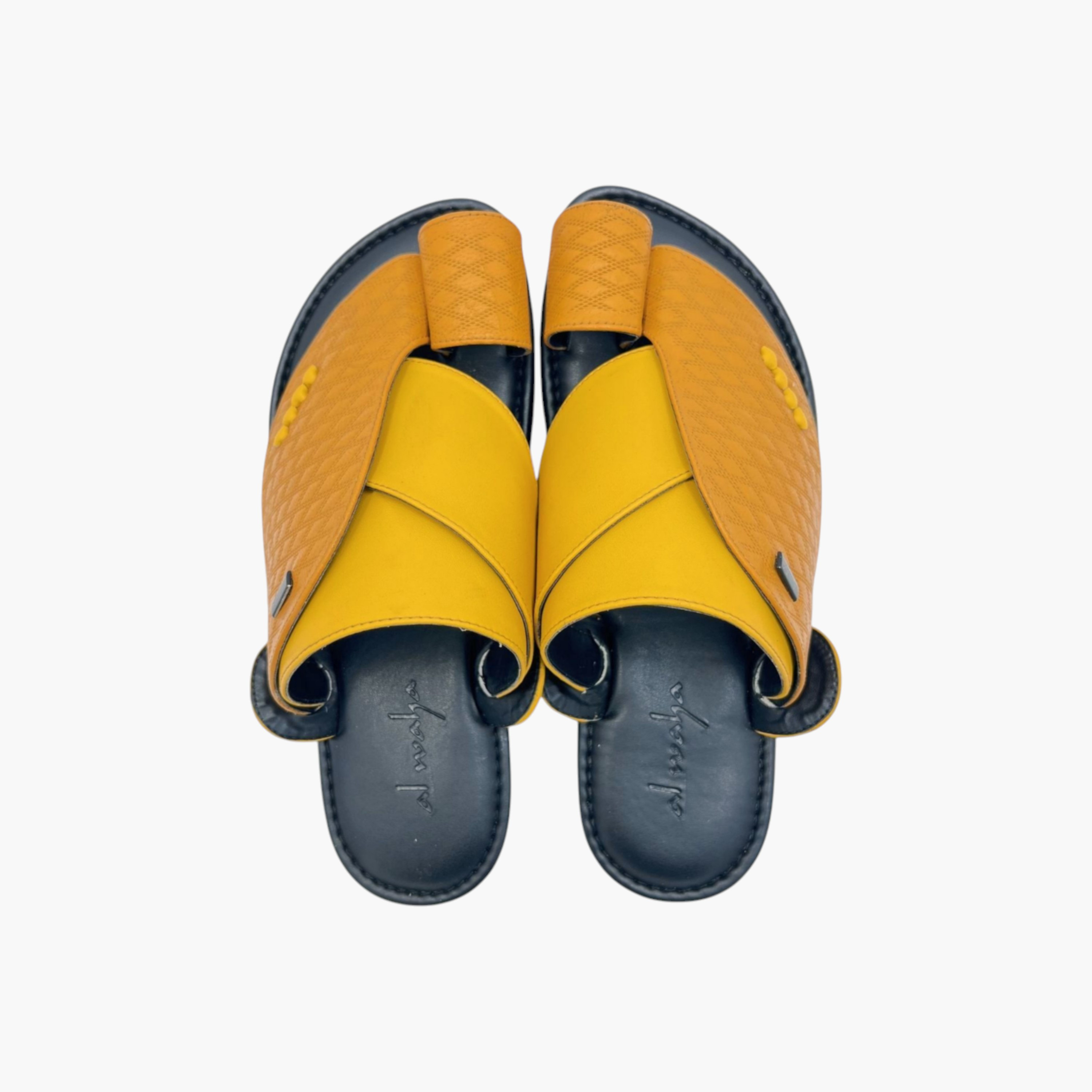 Al Waha Panelled Slip-On Arabic Sandals-men-shoes-sandals-image-1