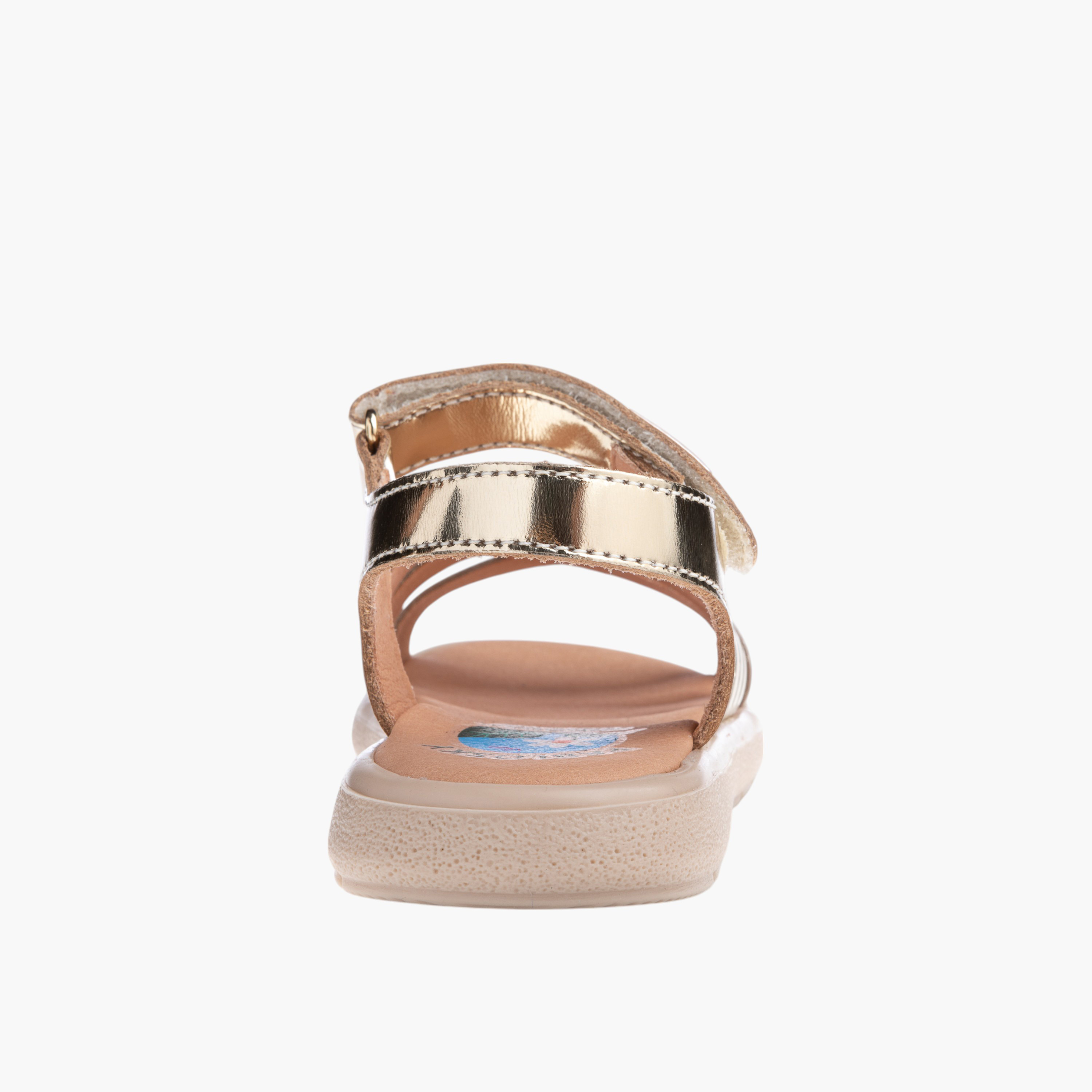 Pablosky Girls' Strap Sandals with Hook and Loop Closure-girls-shoes-sandals-image-3