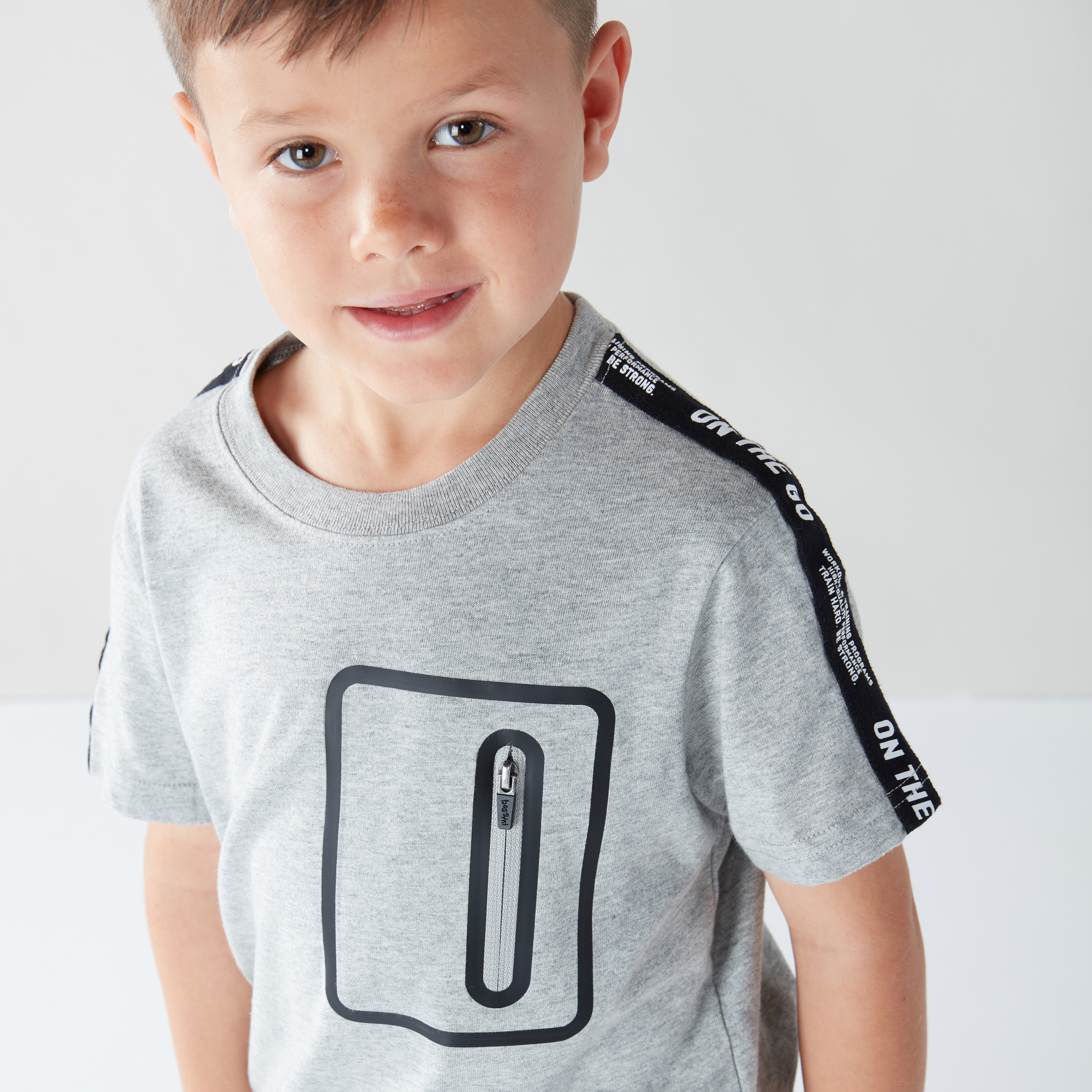 Bossini On The Go Pocket T-shirt with Short Sleeves-boys-clothing-tshirtsandpolos-image-2