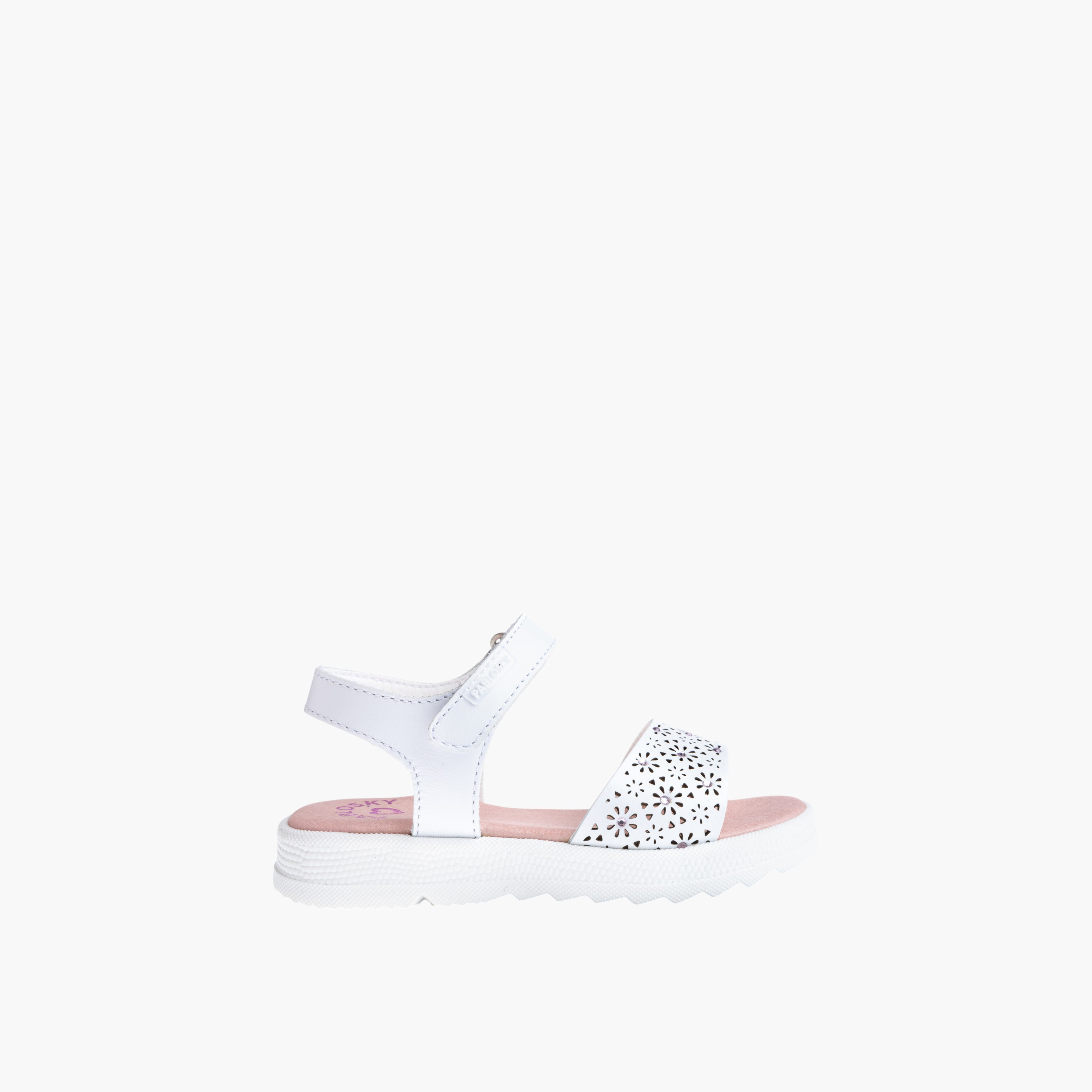 صندل بحزام وشريط إغلاق لاصق للبنات من بابلوسكي-girls-shoes-sandals-image-2