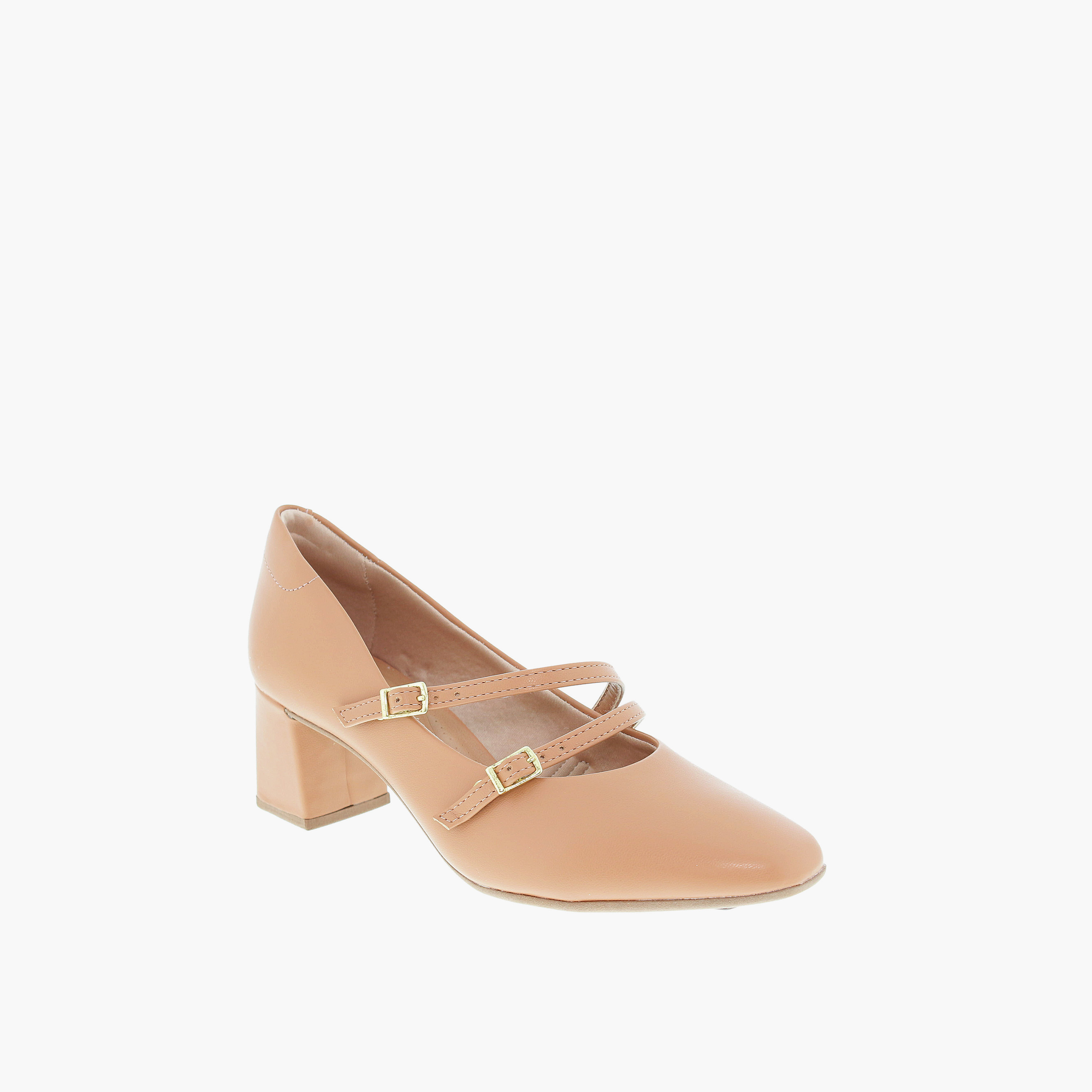 بييرا ريو- حذاء كيير0125 بكعب مربع بإبزيم للنساء | 4314-105-9569-52531-women-shoes-heels-image-1