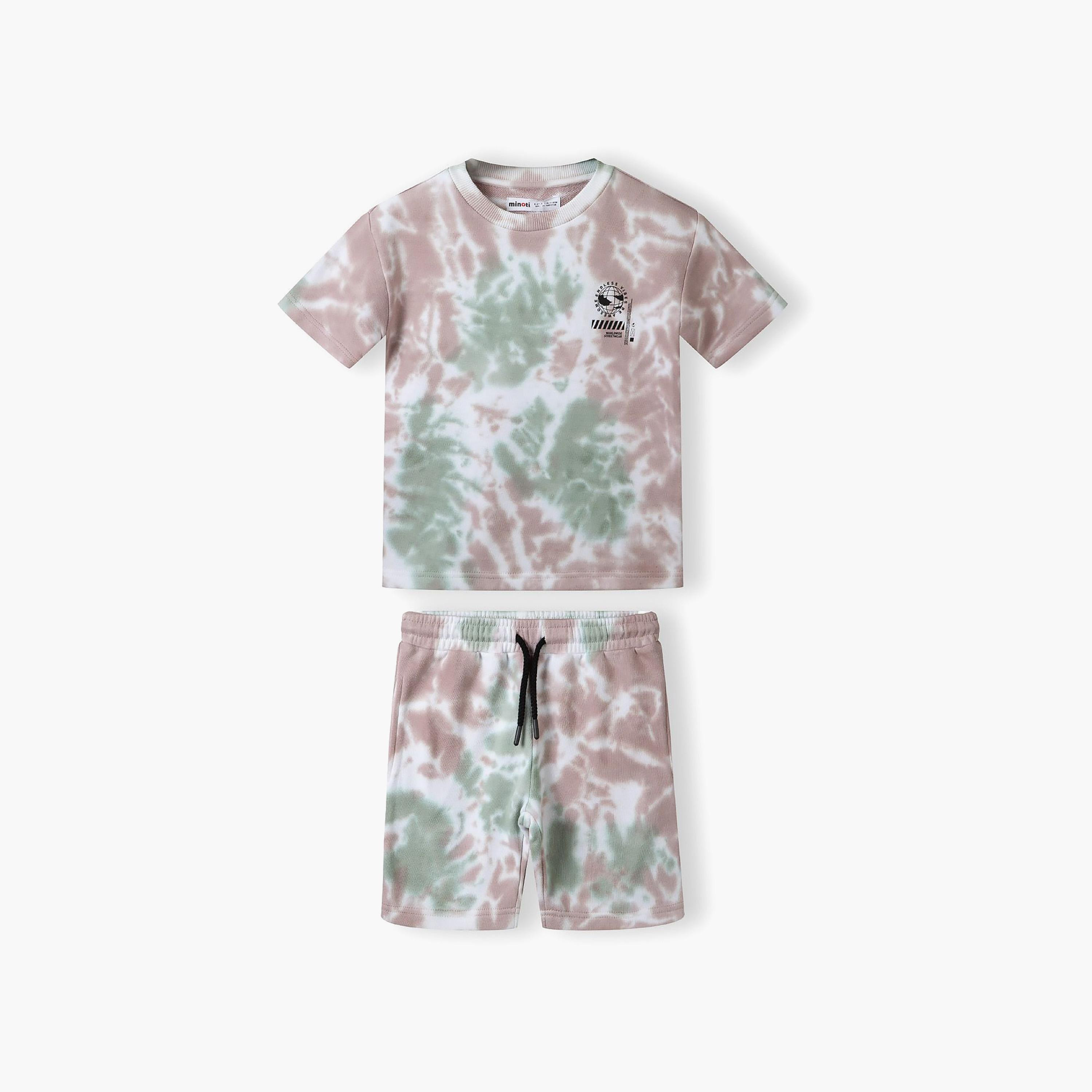 طقم تي شيرت وشورت بأكمام قصيرة من مينوتي-boys-clothing-setsandcoords-image-2