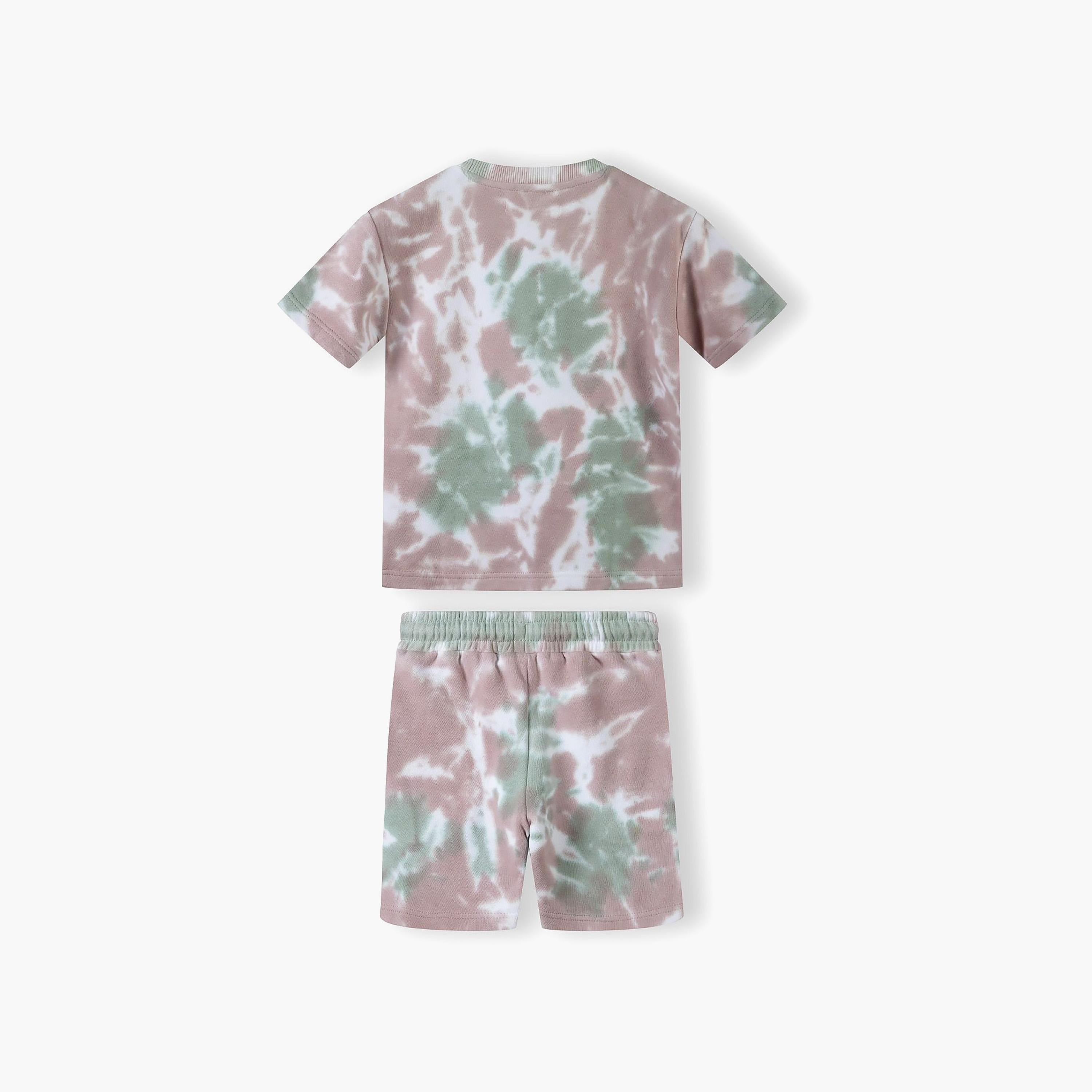 طقم تي شيرت وشورت بأكمام قصيرة من مينوتي-boys-clothing-setsandcoords-image-3