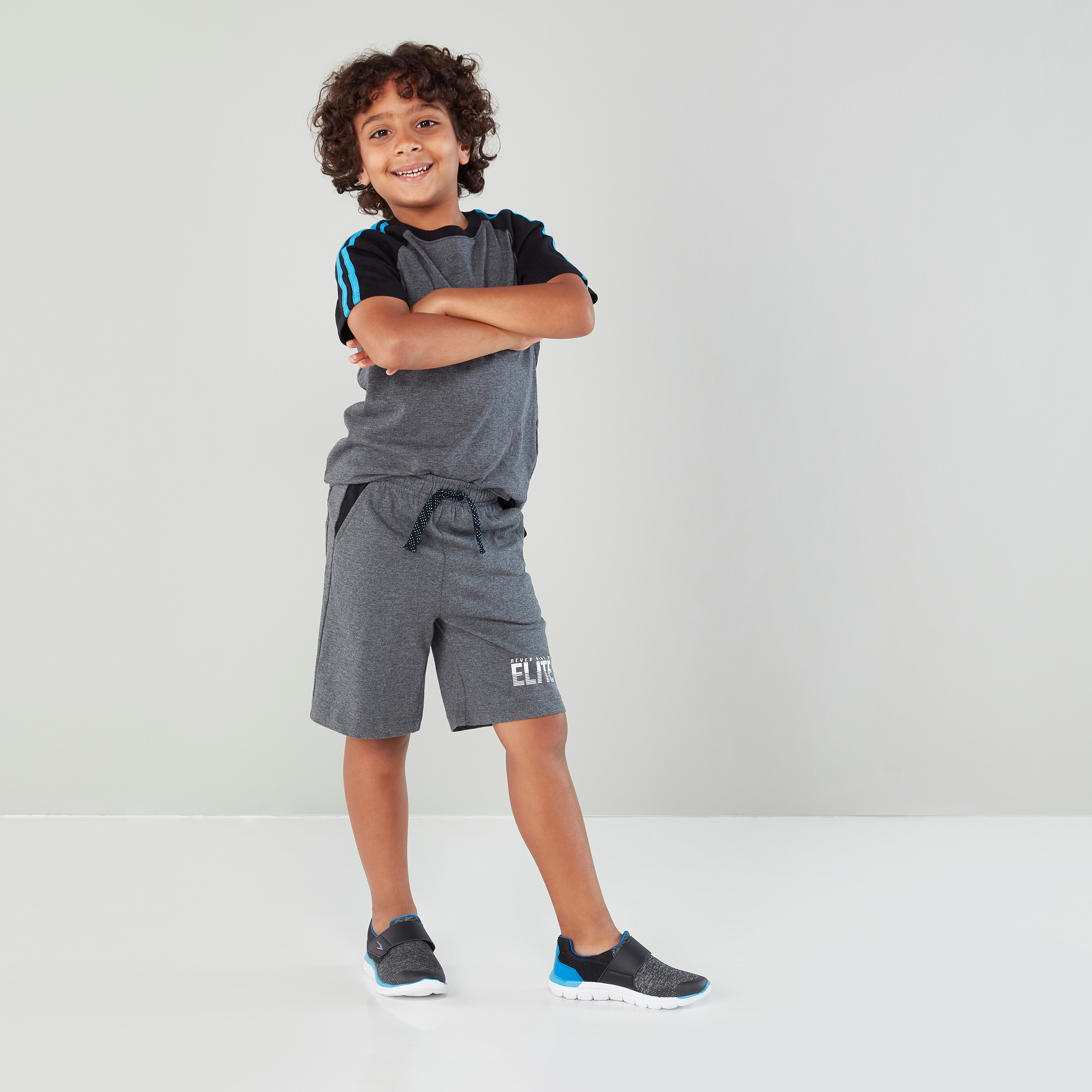 Bossini Printed Shorts with Drawstring-cpkids-clothing-boys-bottoms-shorts-image-4