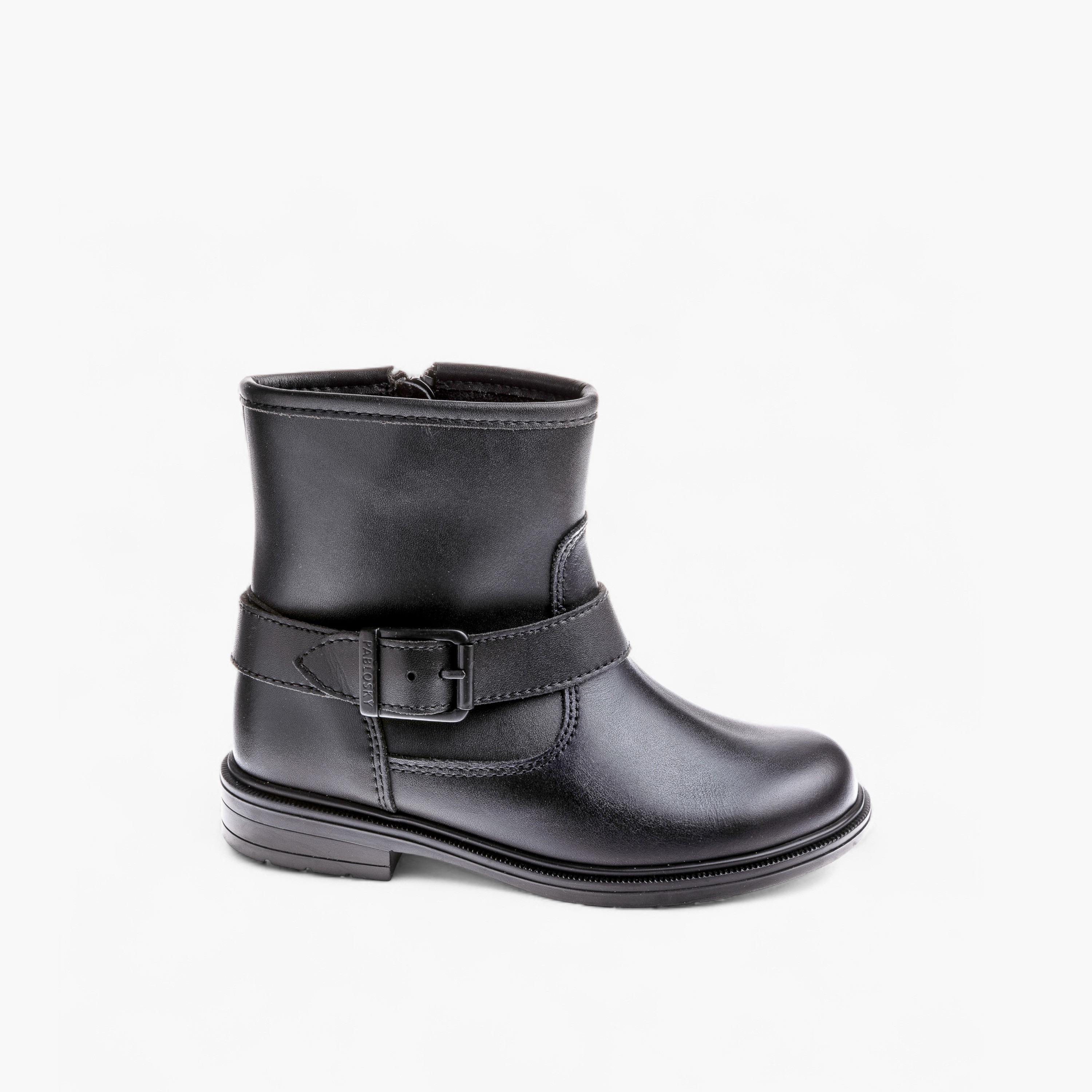 بوت بطول الكاحل وإبزيم للبنات من بابلوسكي-girls-shoes-boots-image-1