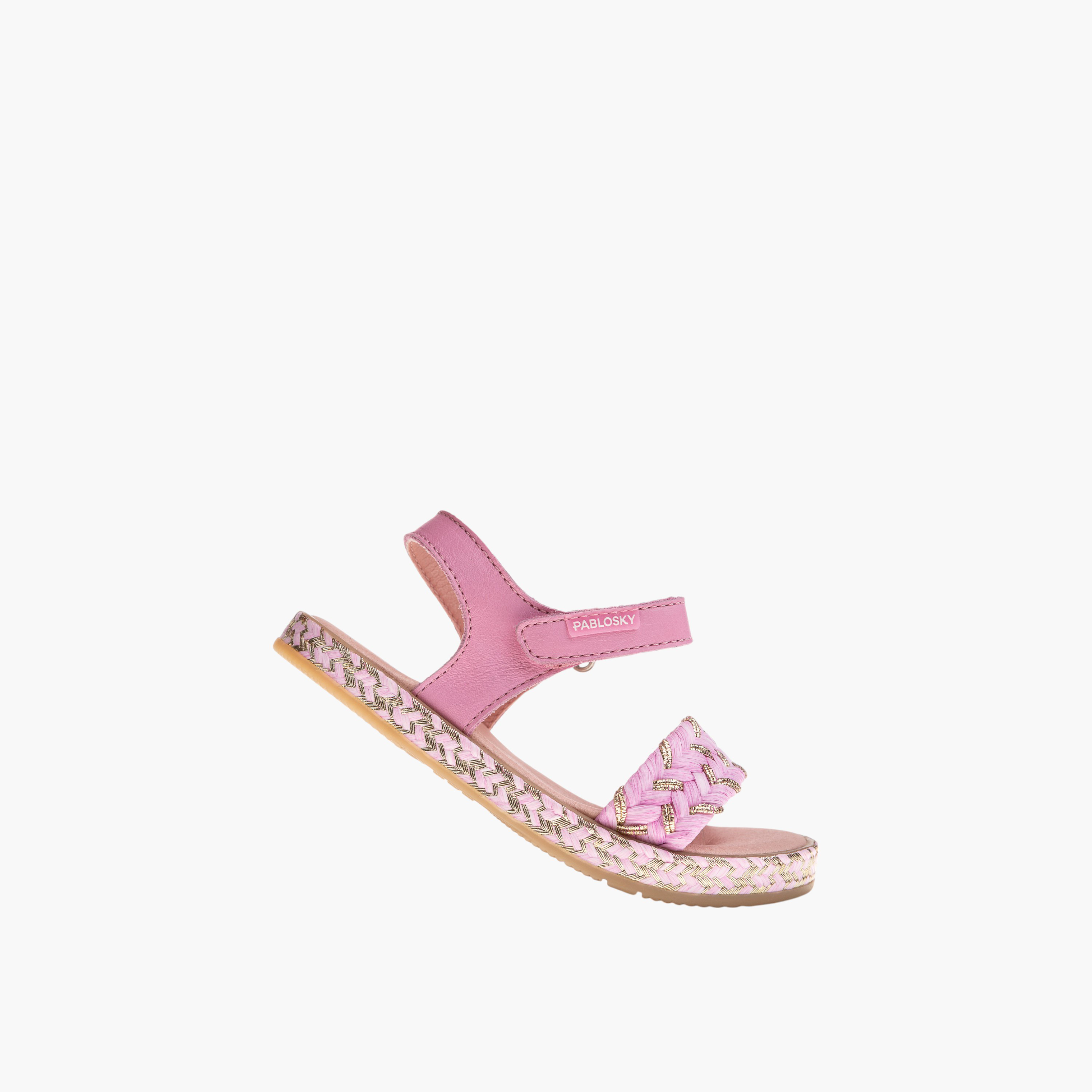صندل بحزام وشريط إغلاق لاصق للبنات من بابلوسكي-girls-shoes-sandals-image-5