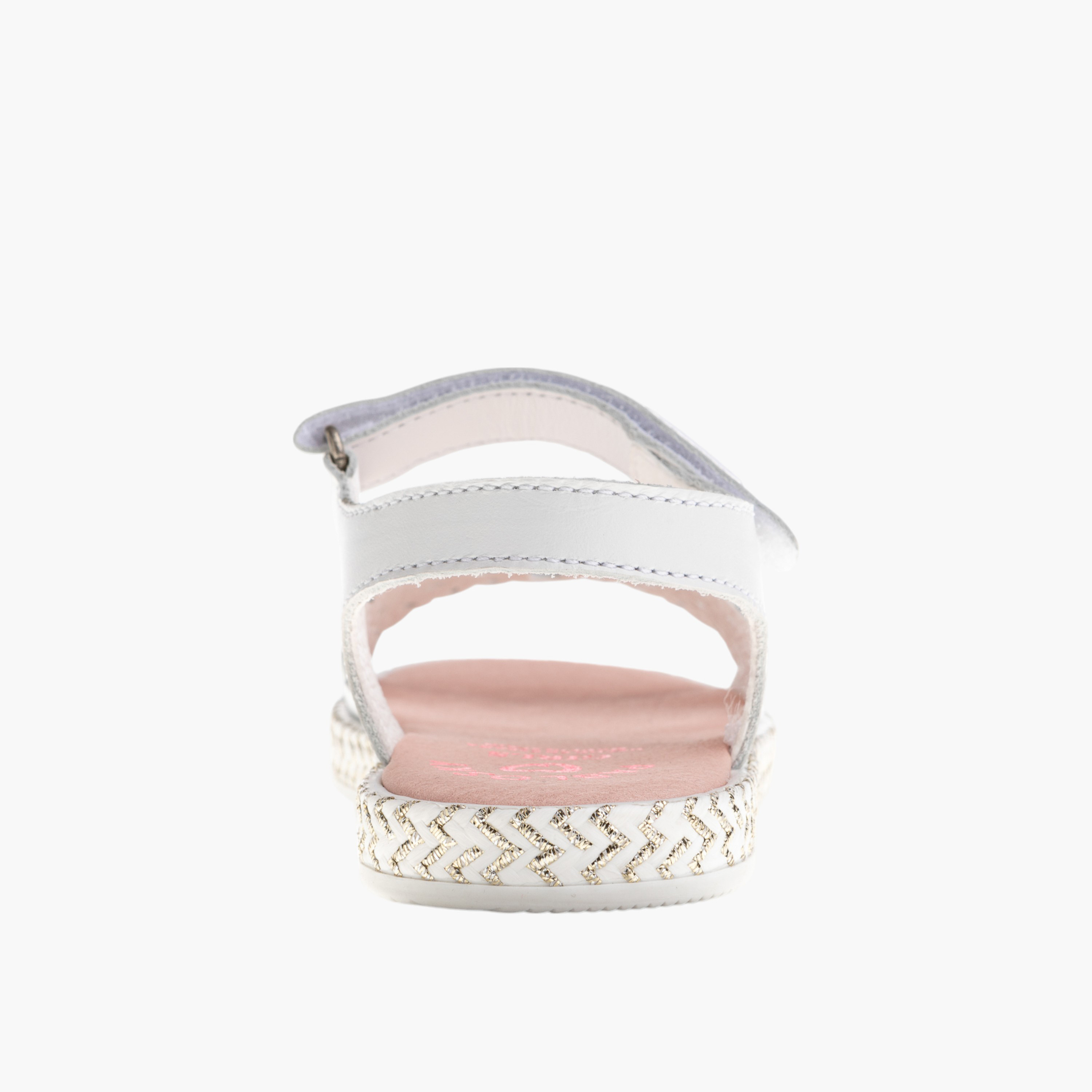 Pablosky Girls' Strap Sandals with Hook and Loop Closure-girls-shoes-sandals-image-3