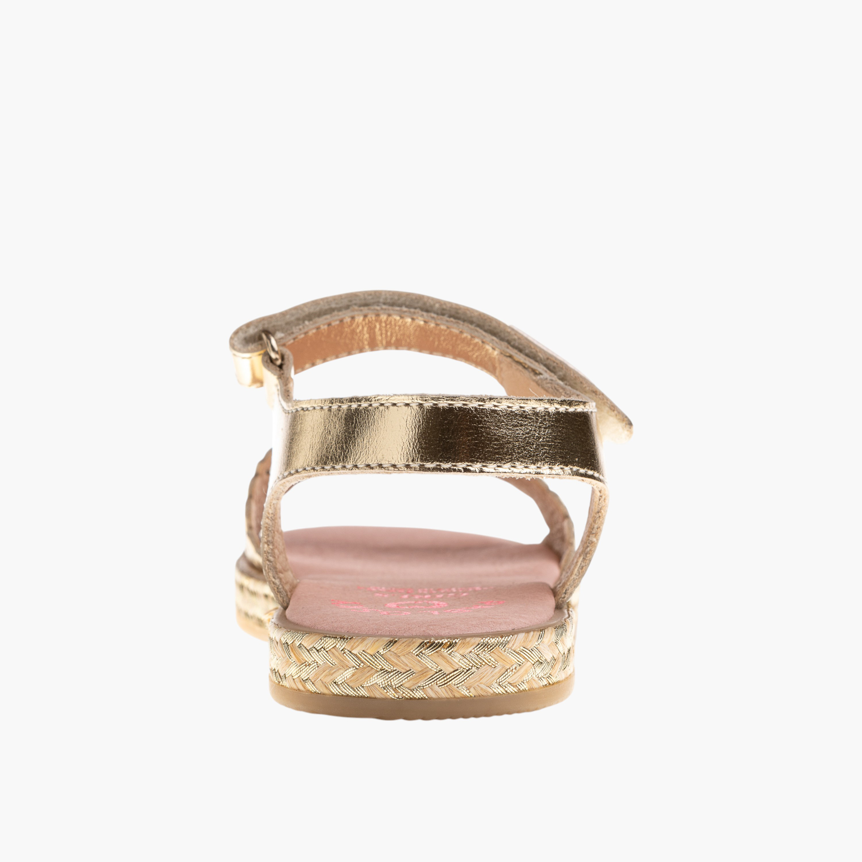 Pablosky Girls' Strap Sandals with Hook and Loop Closure-girls-shoes-sandals-image-3