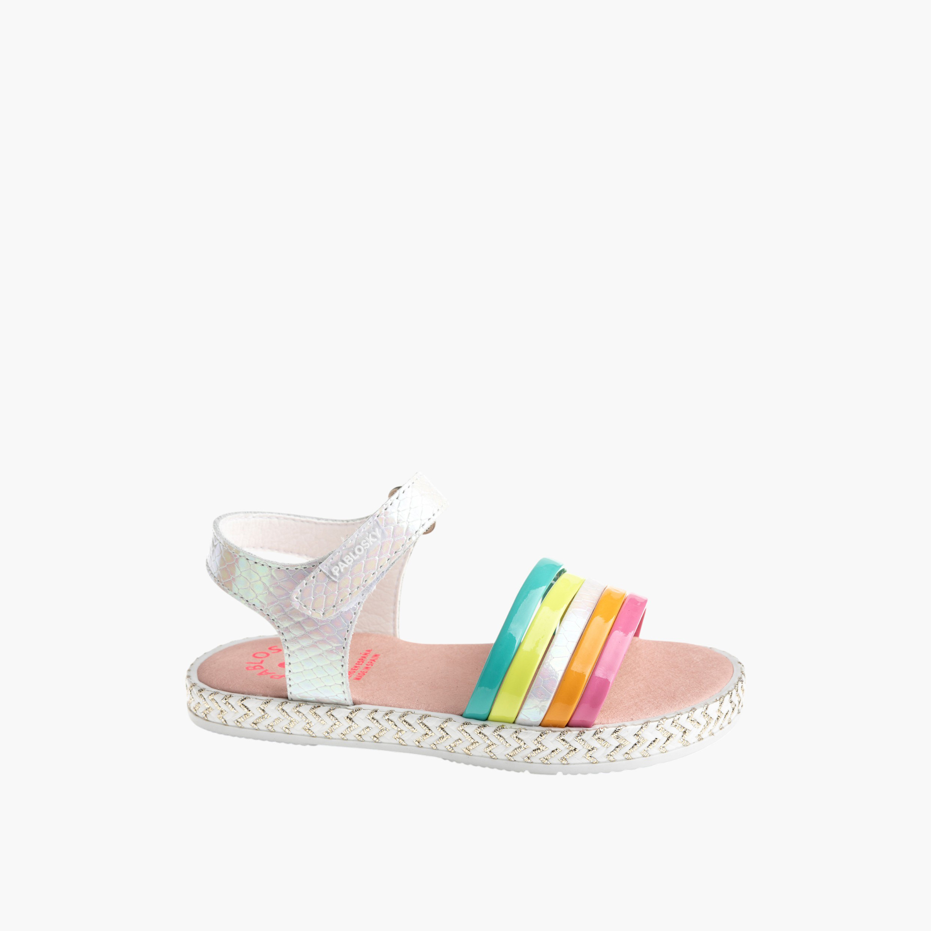 صندل بحزام وشريط إغلاق لاصق للبنات من بابلوسكي-girls-shoes-sandals-image-1