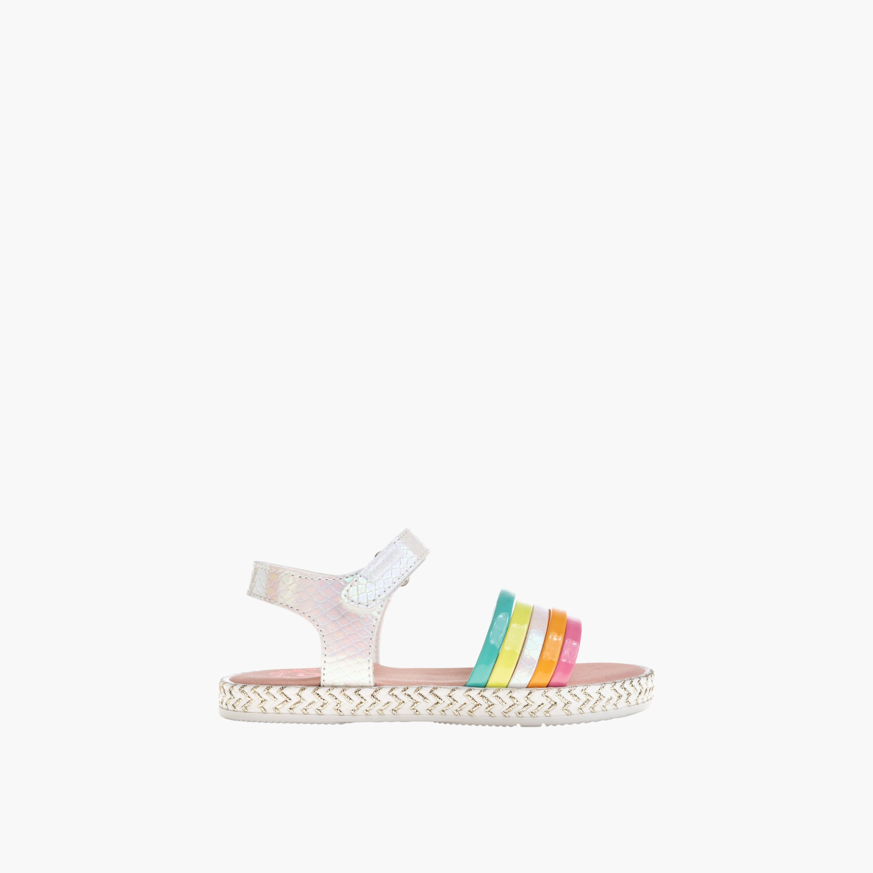 صندل بحزام وشريط إغلاق لاصق للبنات من بابلوسكي-girls-shoes-sandals-image-2