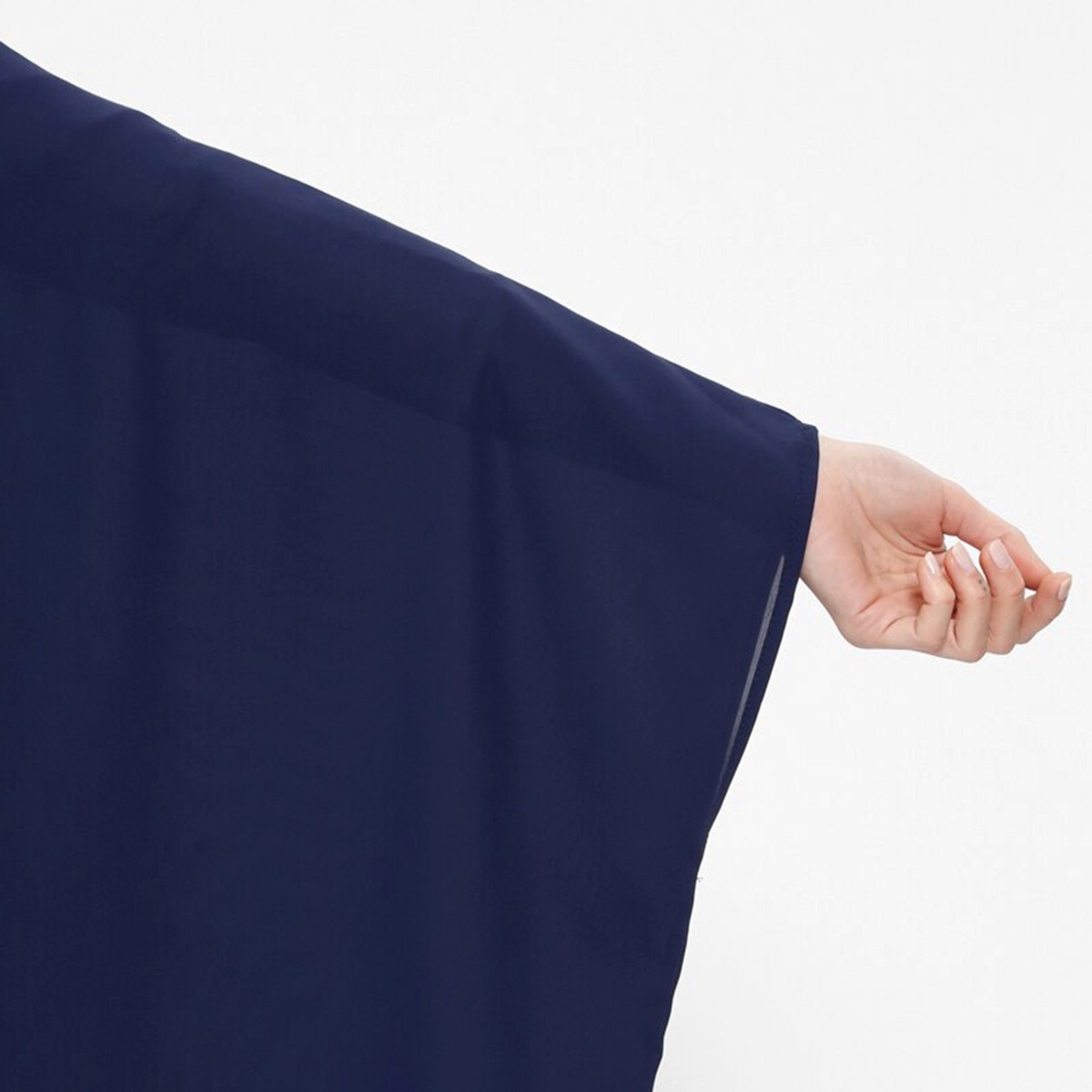 Women Embellished Flared Sleeve Abaya Filizzade By Modanisa-women-arabicclothing-abayas-image-3