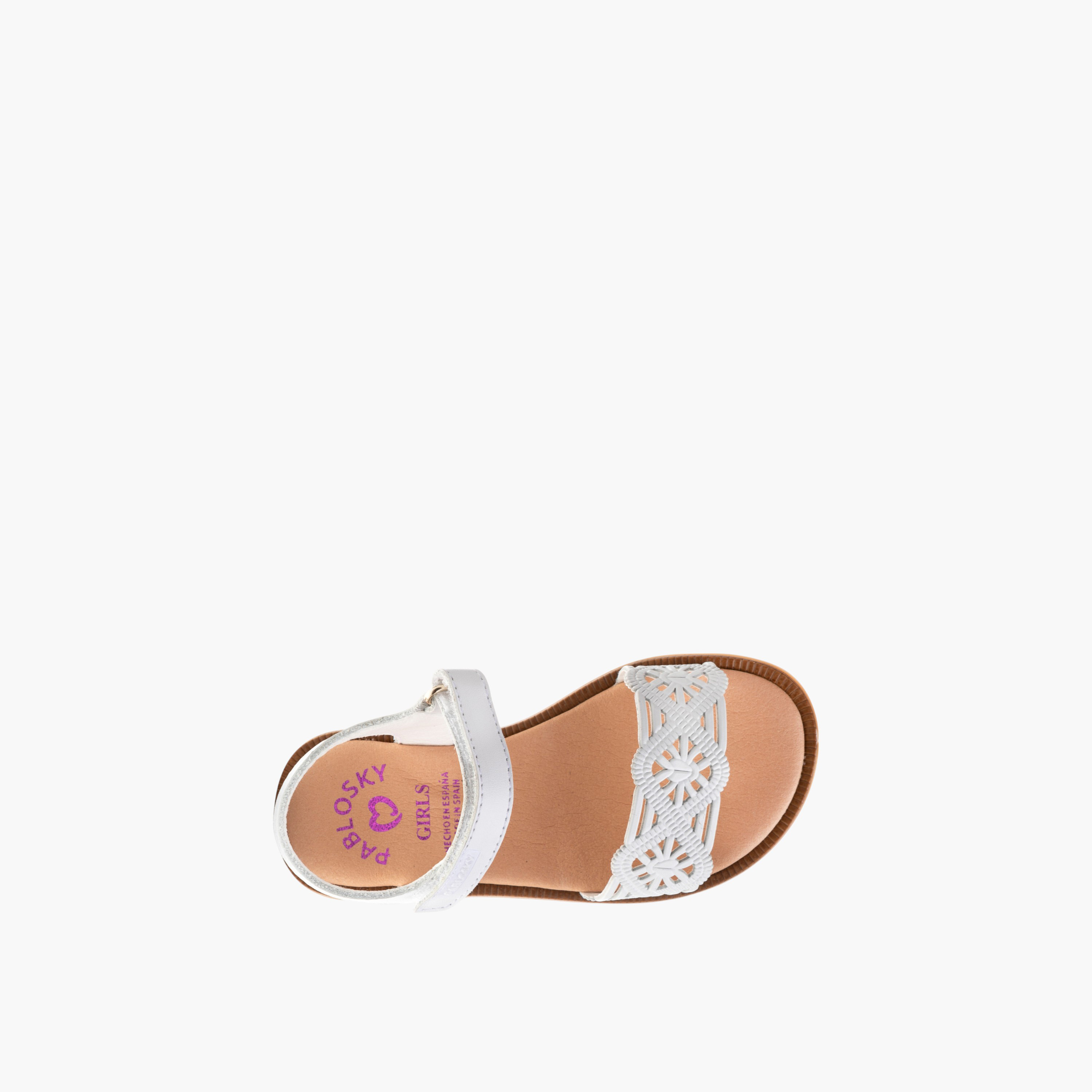 صندل بحزام وشريط إغلاق لاصق للبنات من بابلوسكي-girls-shoes-sandals-image-4