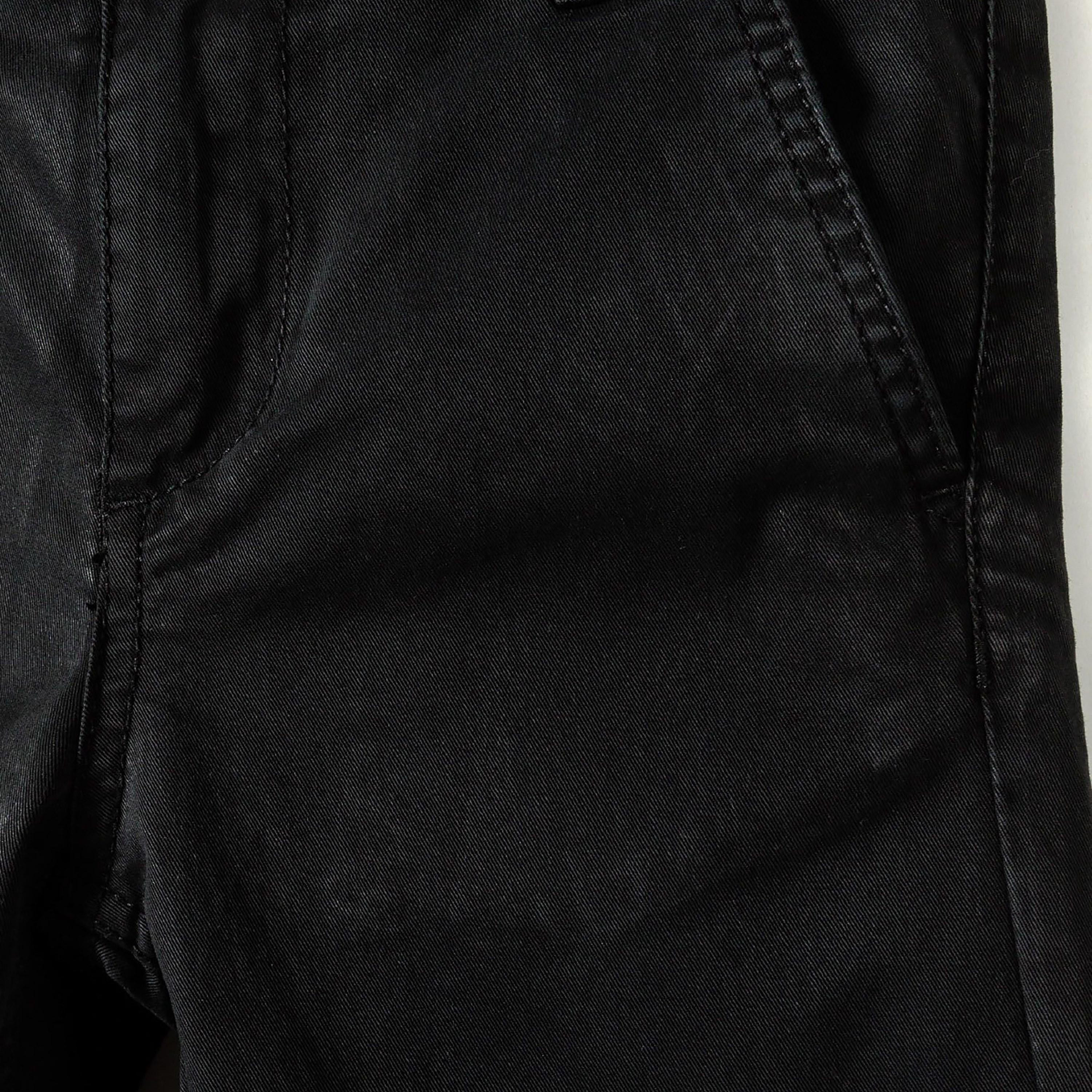 Minoti Solid Button Waist Cotton Blend Chinos Pants-boys-clothing-schoolwear-bottoms-pants-image-3