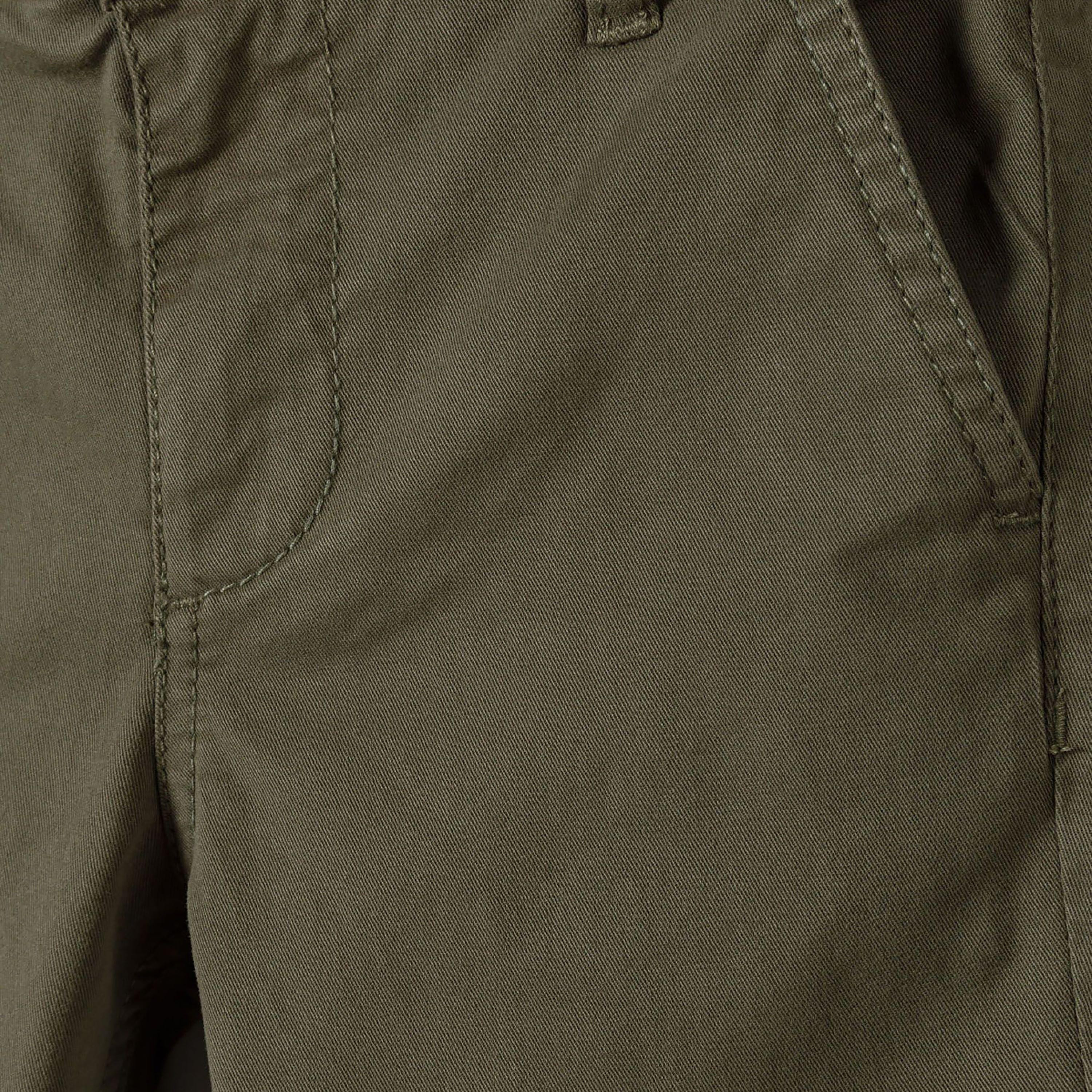 Minoti Solid Button Waist Cotton Blend Chinos Pants-boys-clothing-schoolwear-bottoms-pants-image-4