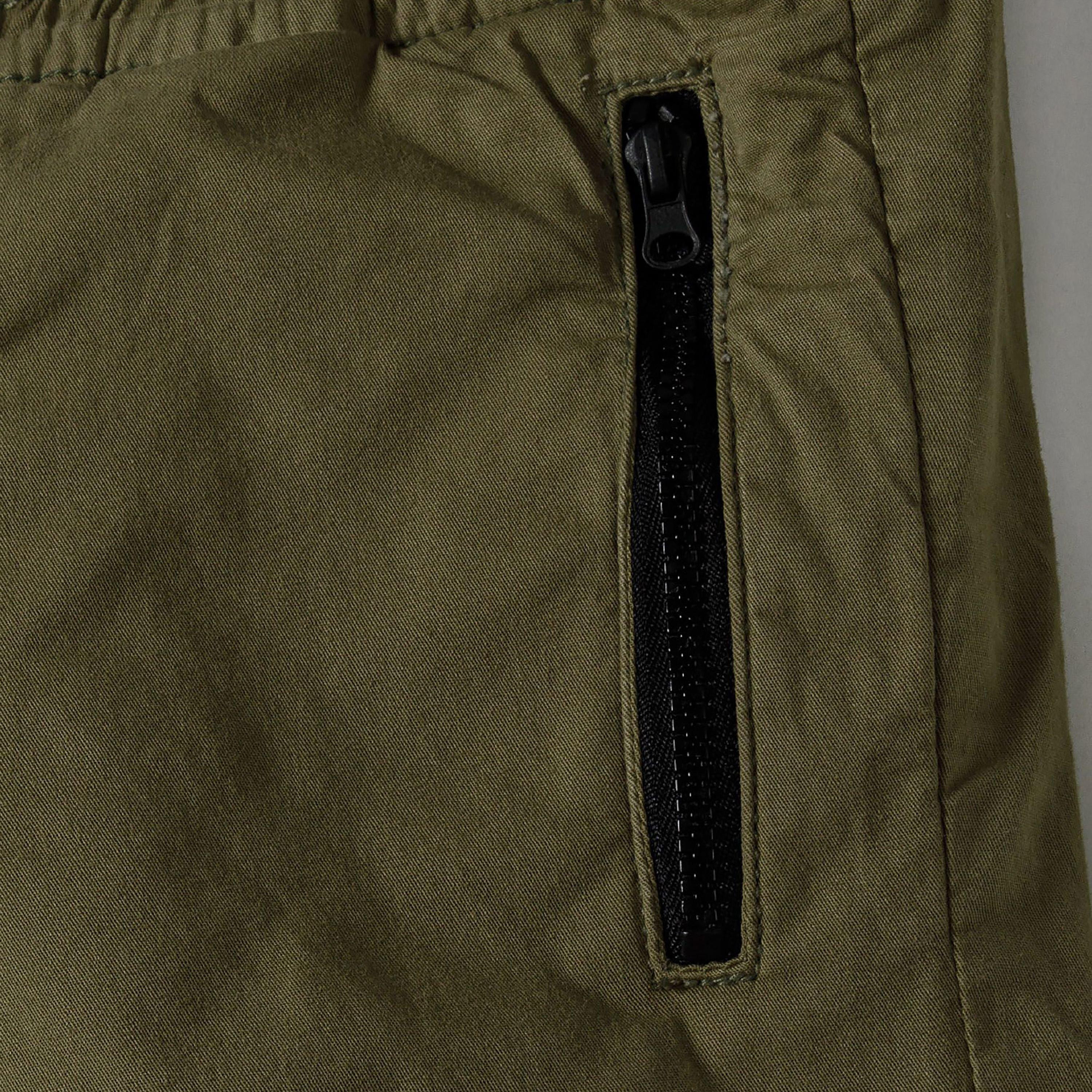 بنطلون كارجو من مزيج القطن المنقوش بخصر مطاطي ورباط من مينوتي-boys-clothing-bottoms-trousers-image-4