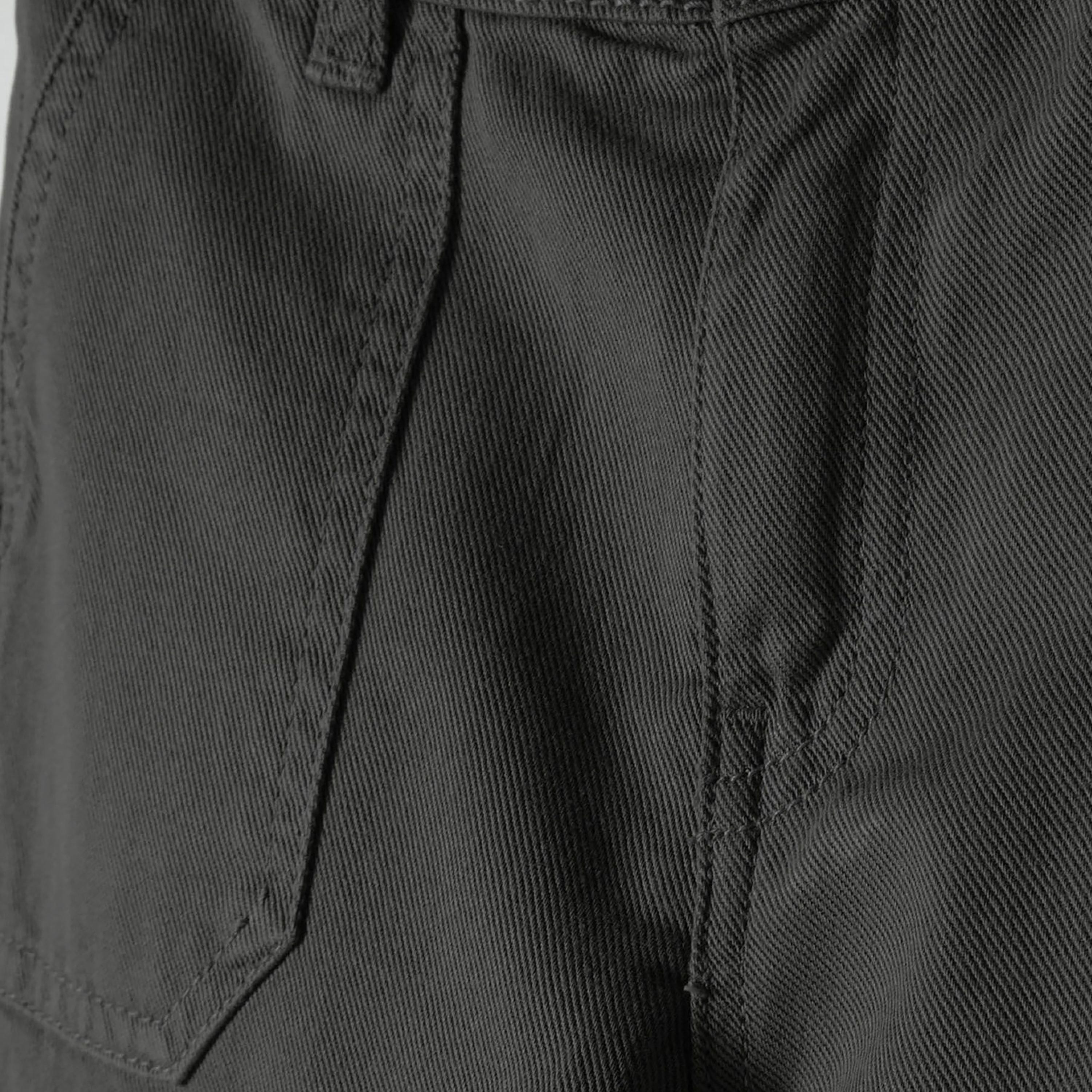 Minoti Solid Button Waist Cotton Pants-girls-clothing-bottoms-joggersandtrackpants-image-4