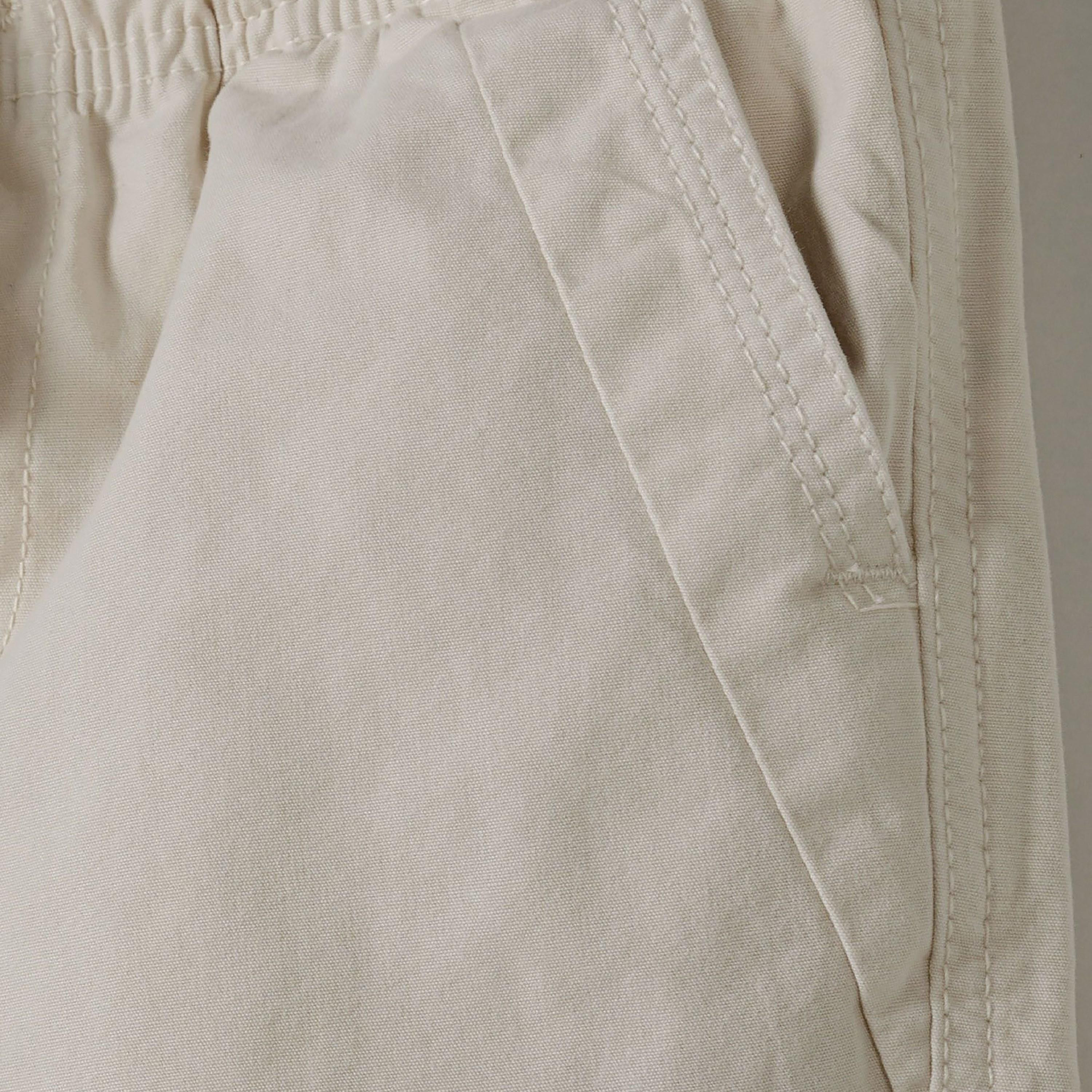 Minoti Solid Elasticated Drawstring Waist Cotton Joggers-girls-clothing-bottoms-joggersandtrackpants-image-4