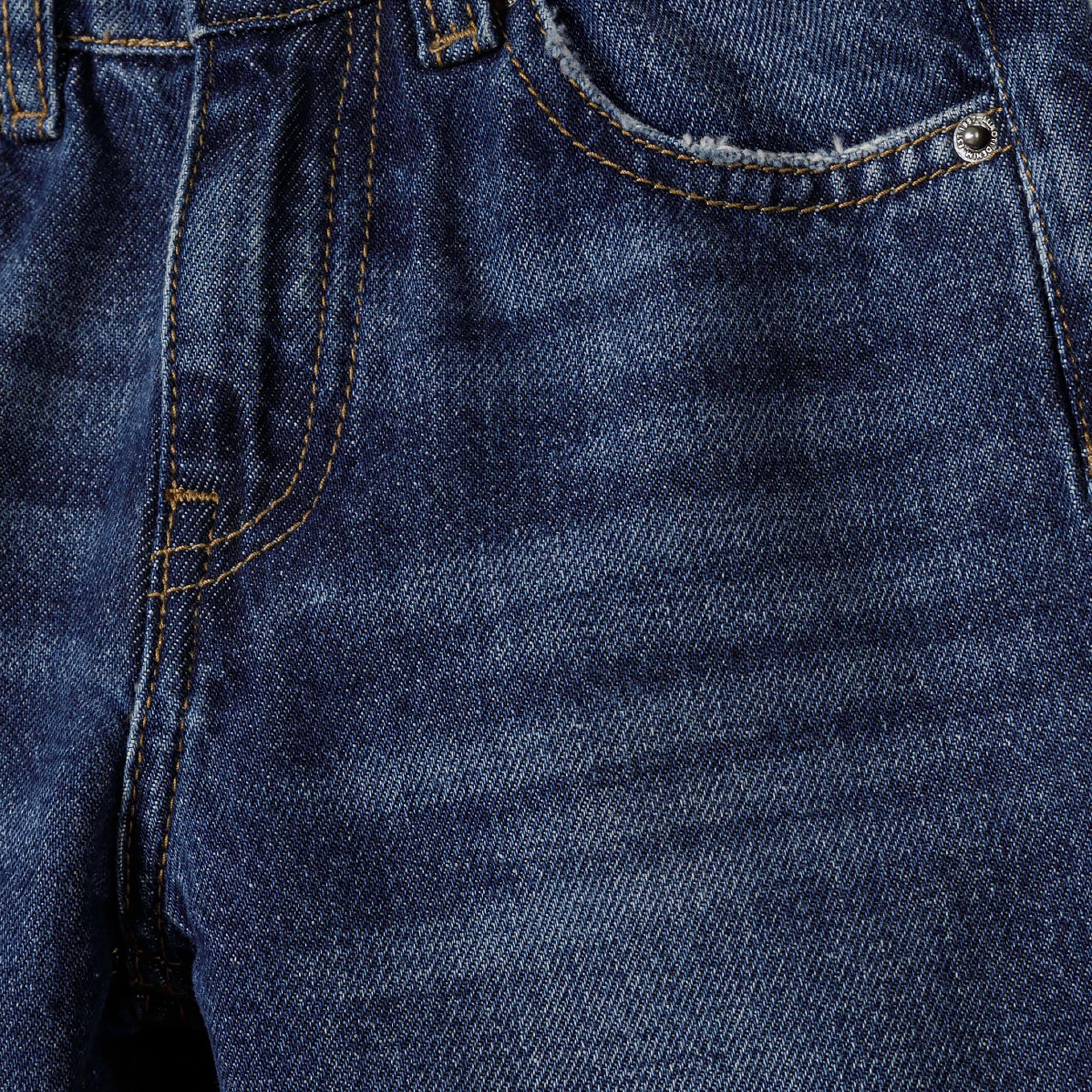 بنطلون جينز من القطن المنقوش بزر عند الخصر من مينوتي-boys-clothing-bottoms-jeans-image-3
