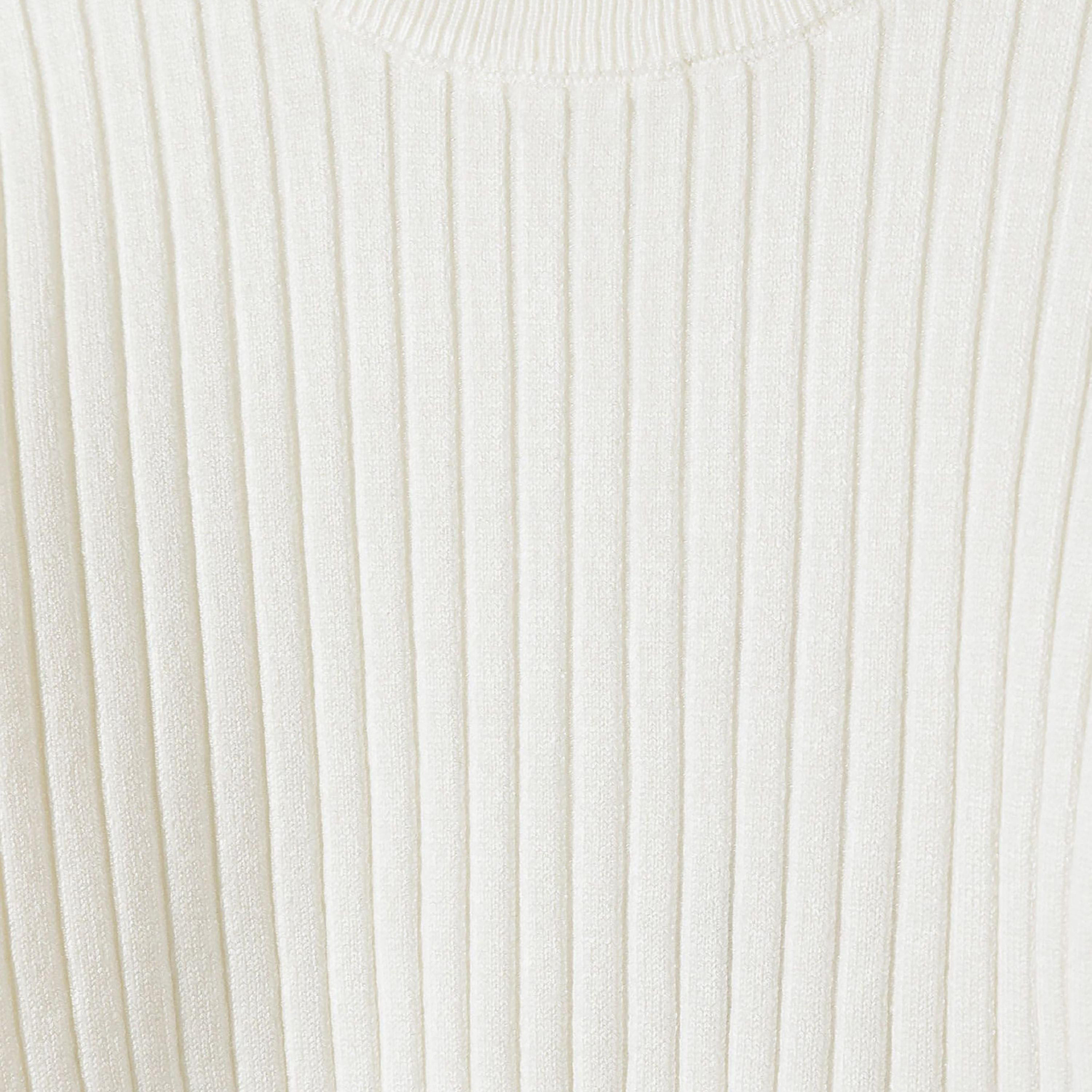 Minoti Long Sleeves Solid Viscose Blend Jumper with Frill Cuffs-girls-clothing-jumpersandcardigans-image-4