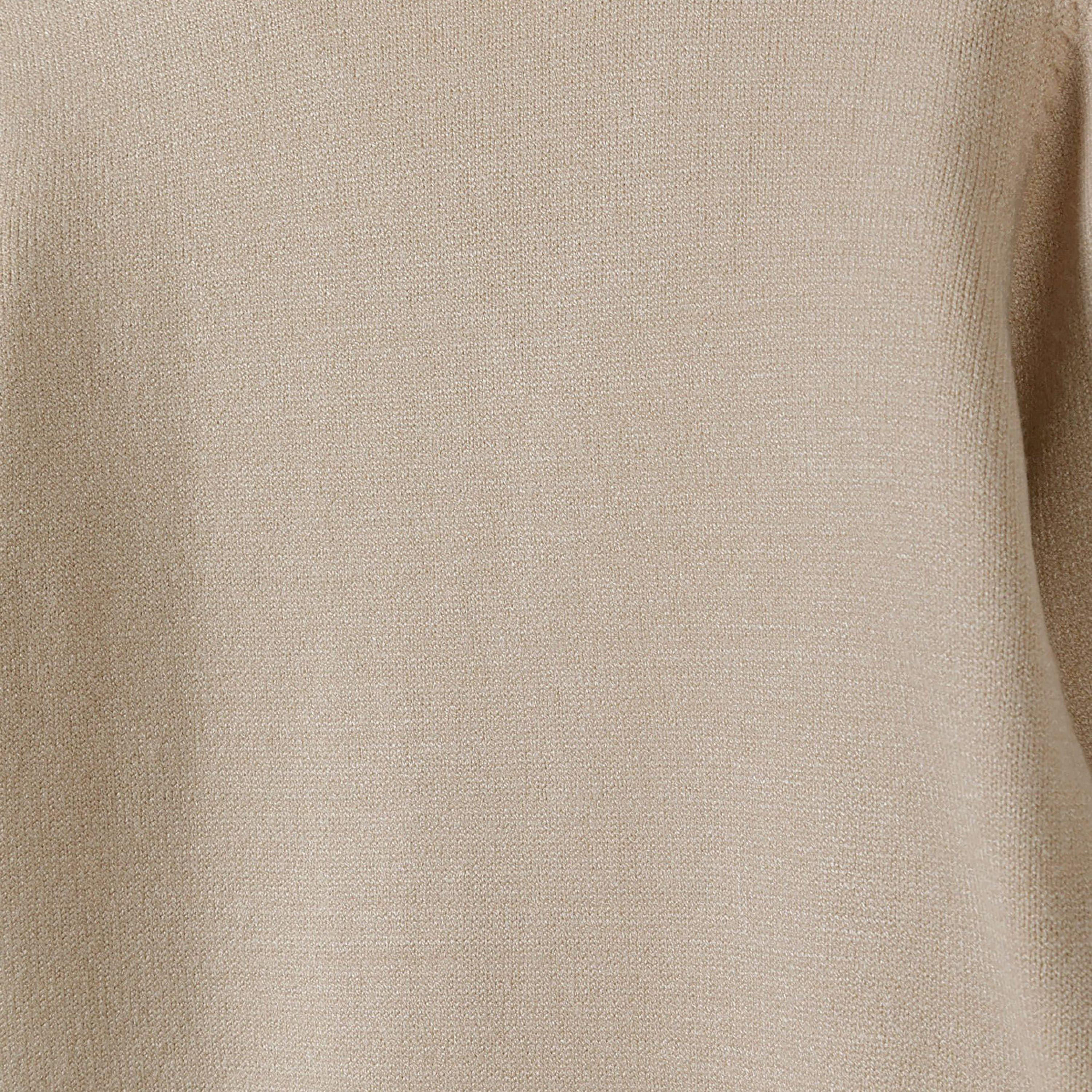 Minoti Long Sleeves Solid Viscose Blend Turtleneck Jumper-girls-clothing-jumpersandcardigans-image-4
