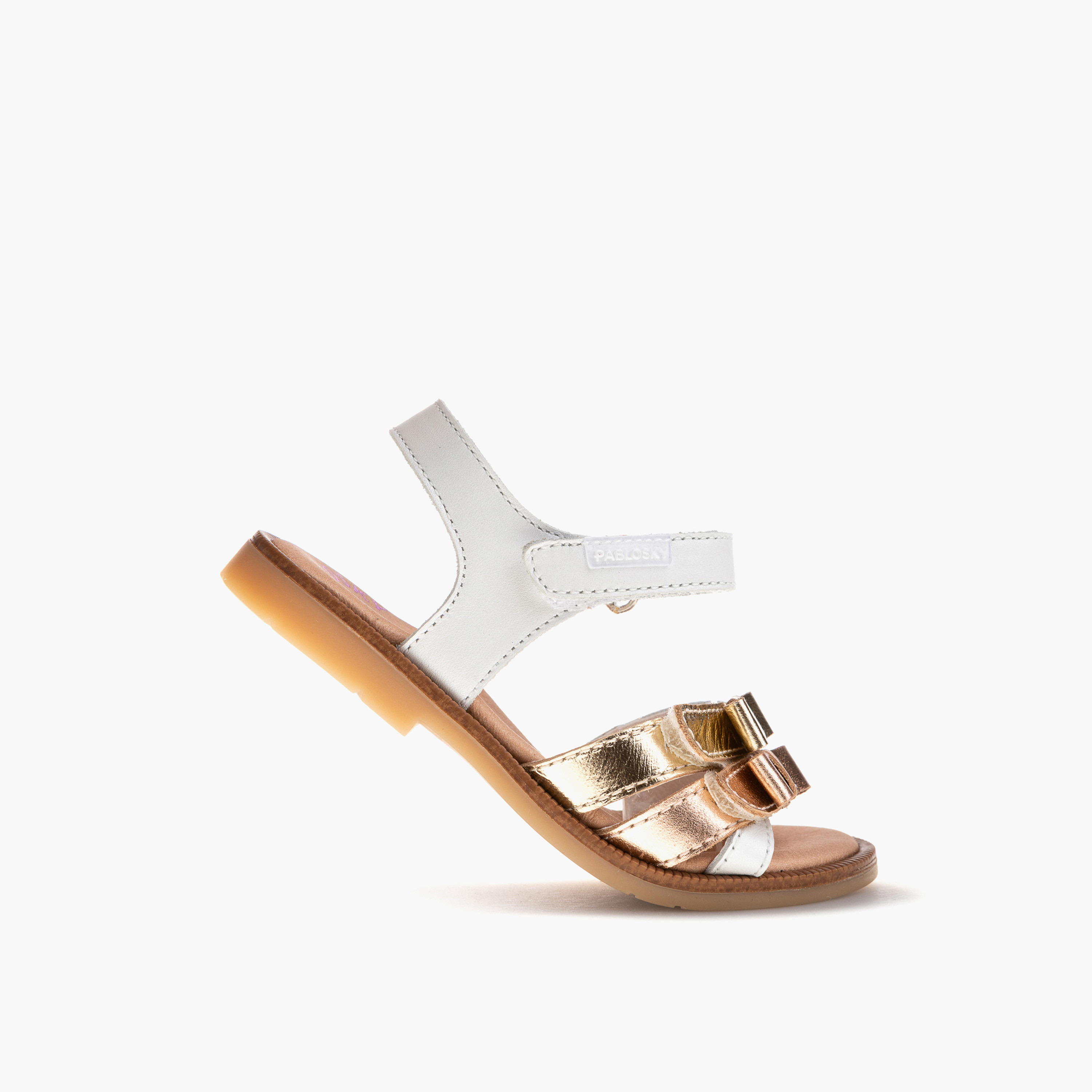 صندل بناتي بشريط إغلاق لاصق من بابلوسكي-girls-shoes-sandals-image-5
