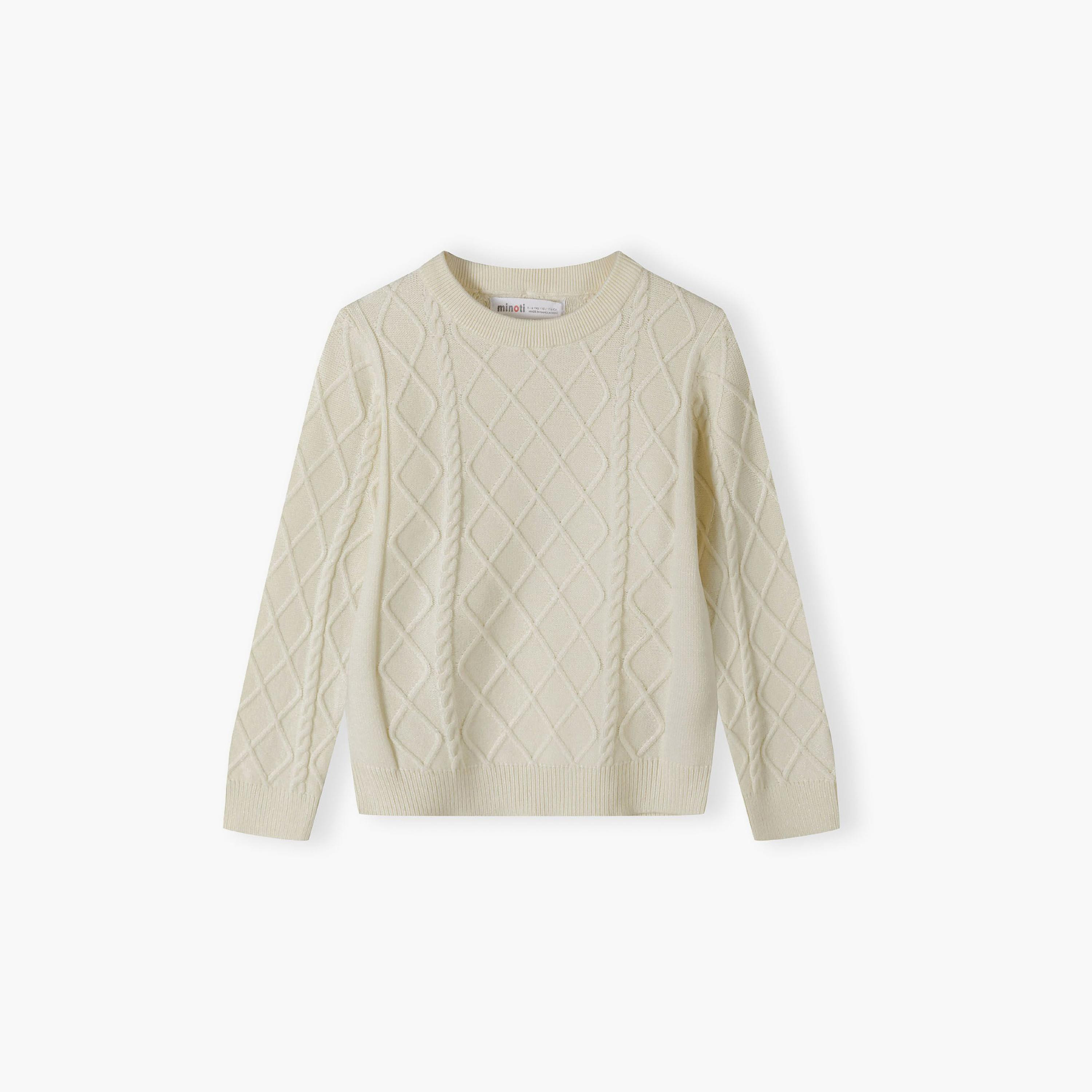 سترة بأكمام طويلة من الفيسكوز السادة بقبة دائرية من مينوتي-boys-clothing-jumpersandcardigans-image-2