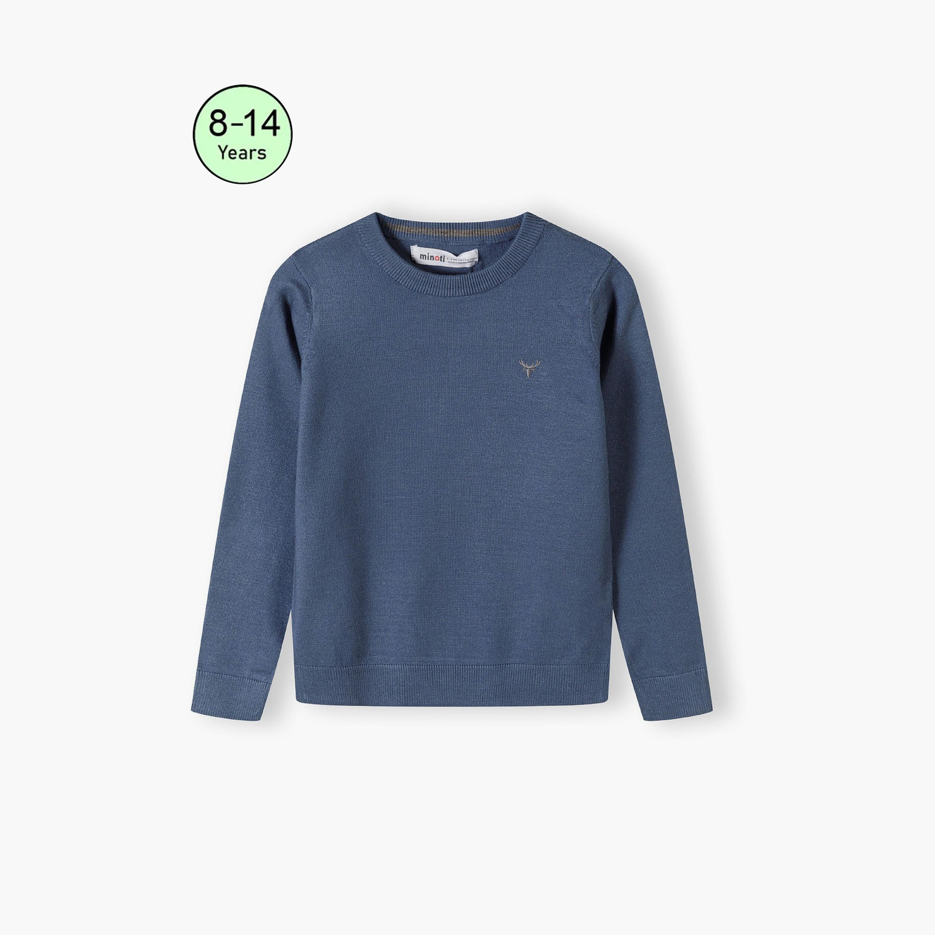 سترة بأكمام طويلة من الفيسكوز المنقوش من مينوتي-boys-clothing-jumpersandcardigans-image-1