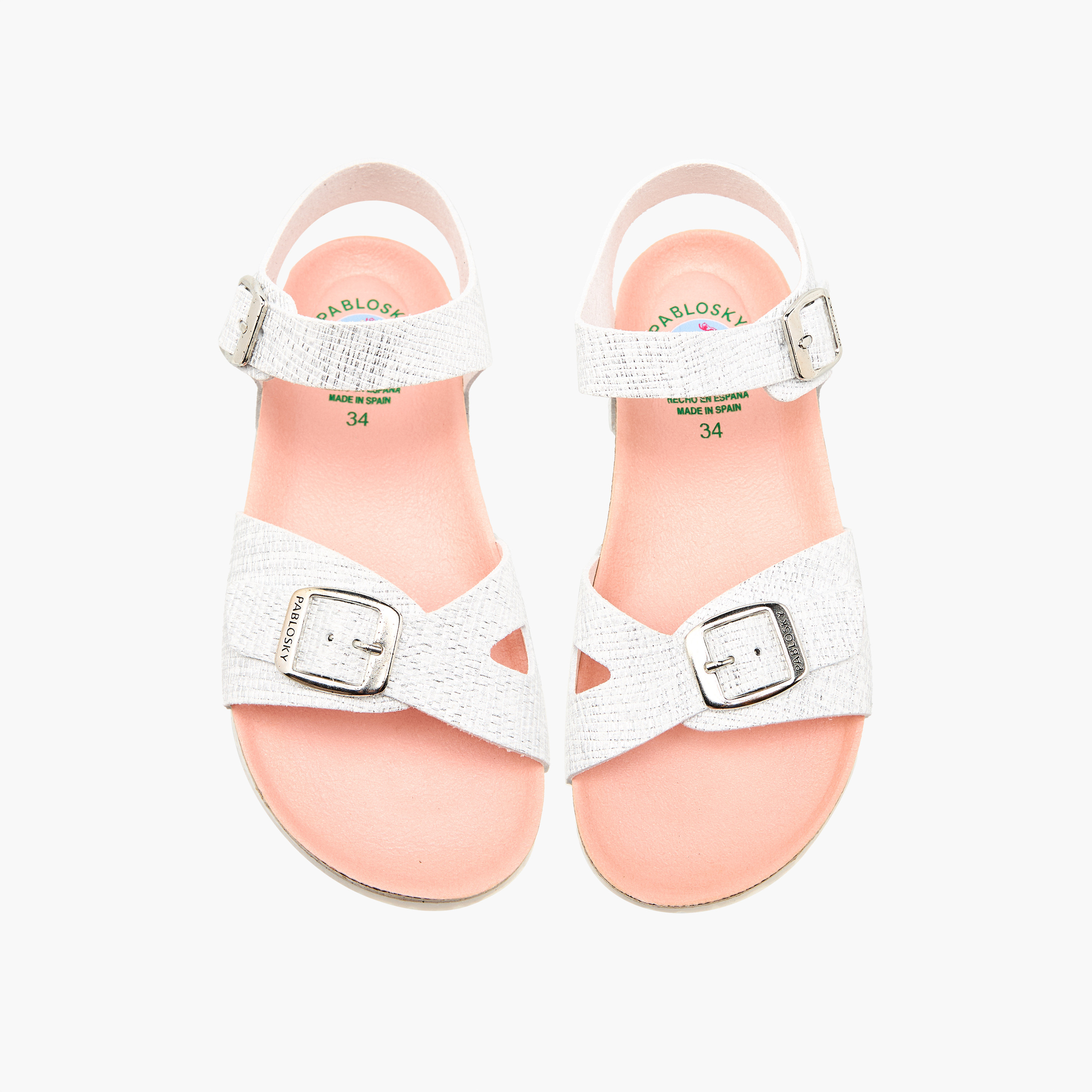 صندل بتفاصيل إبزيم للبنات من بابلوسكي-girls-shoes-sandals-image-1