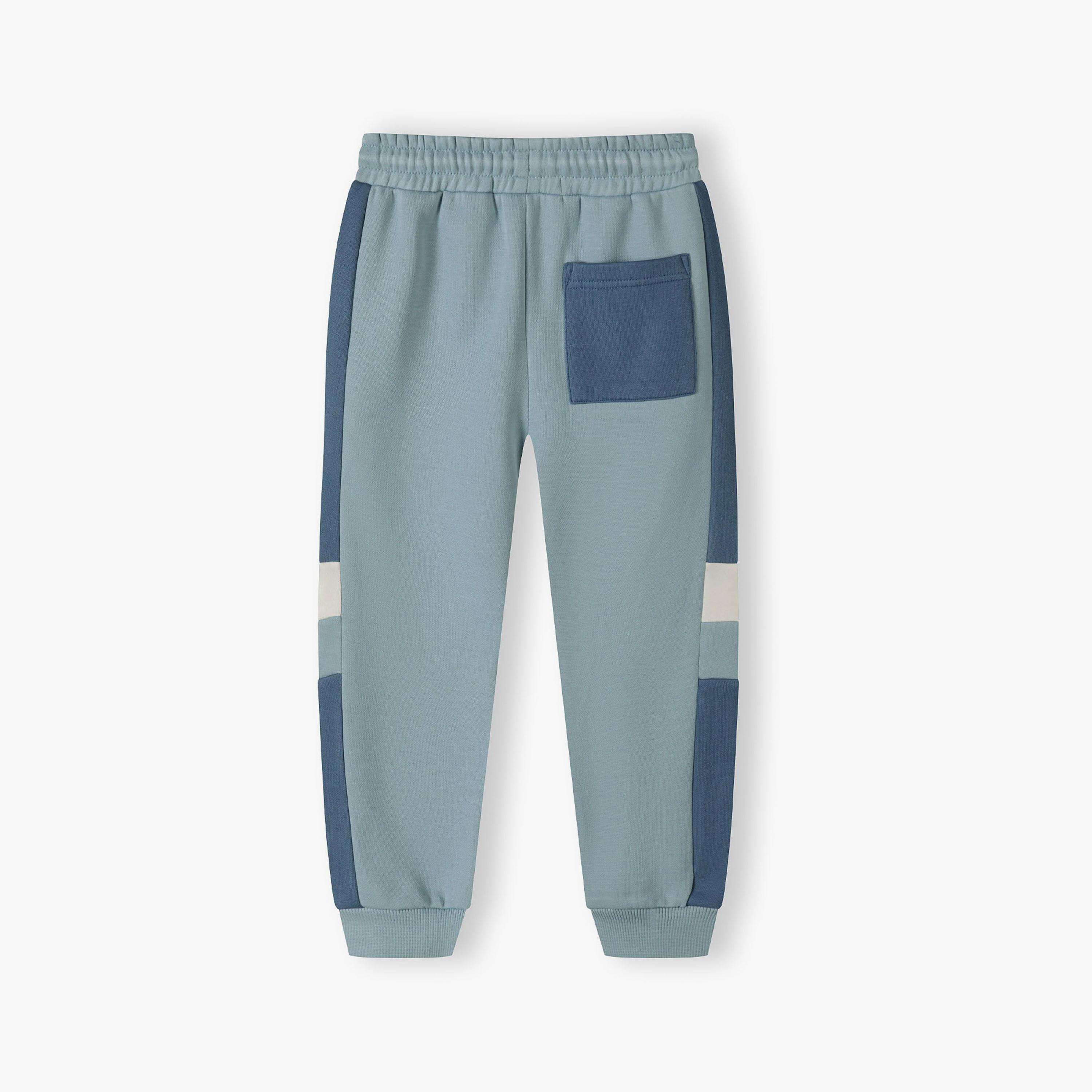 طقم من قطعتين بقلنسوة منقوشة بقبة دائرية مع بنطلون رياضي من مينوتي-boys-clothing-setsandcoords-image-7