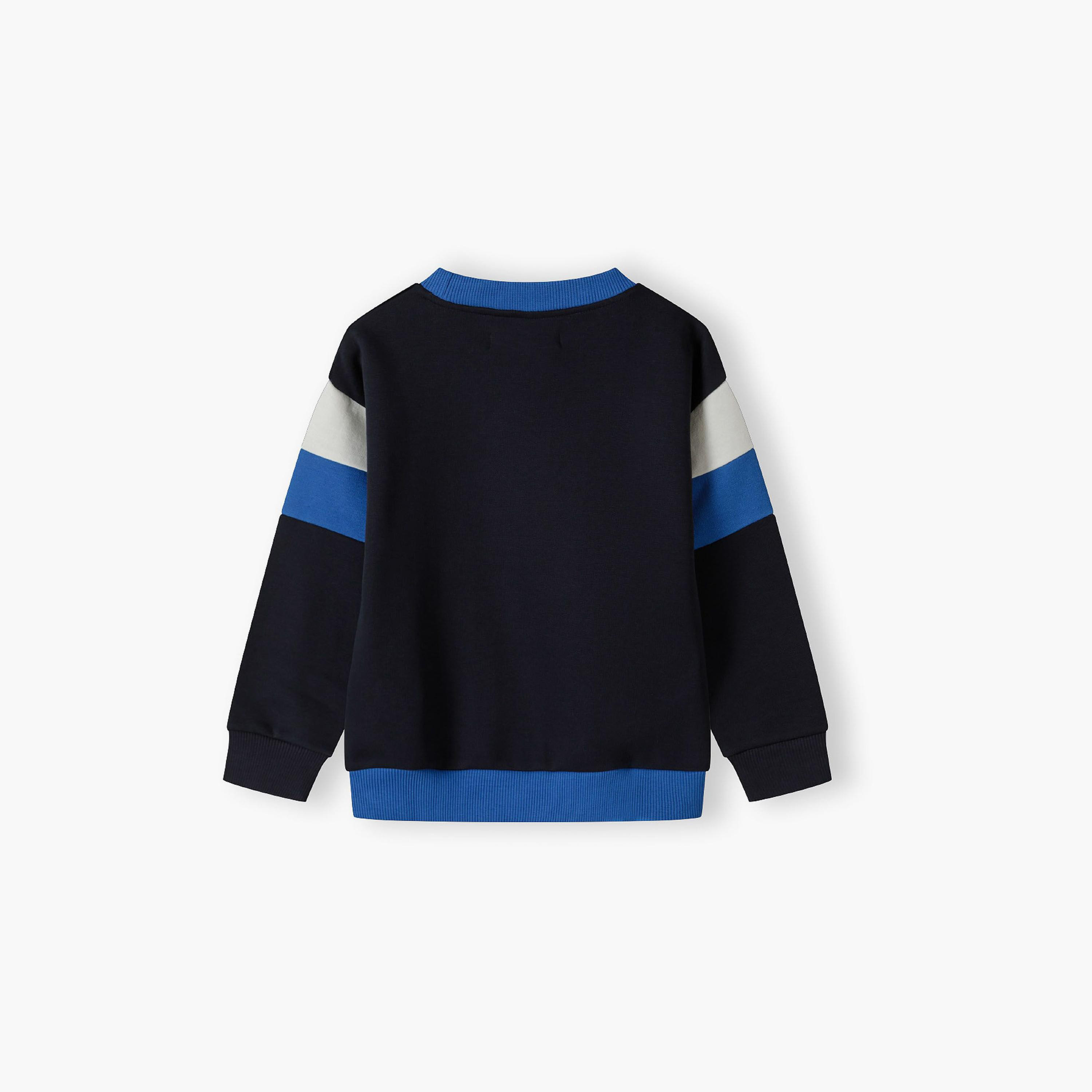 Minoti 2-Piece Crew Neck Printed Hoodie with Joggers Set-boys-clothing-setsandcoords-image-6