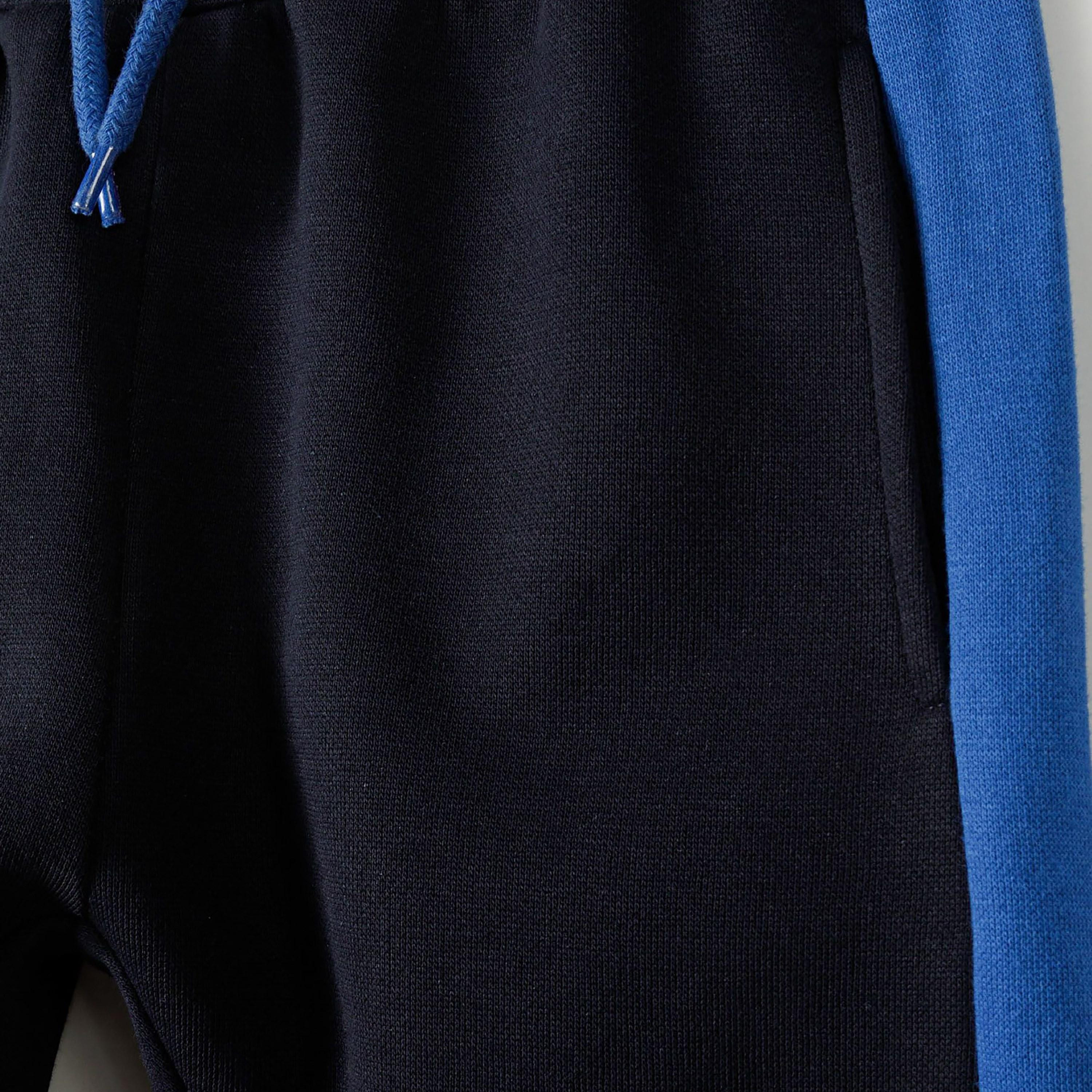 Minoti 2-Piece Crew Neck Printed Hoodie with Joggers Set-boys-clothing-setsandcoords-image-9
