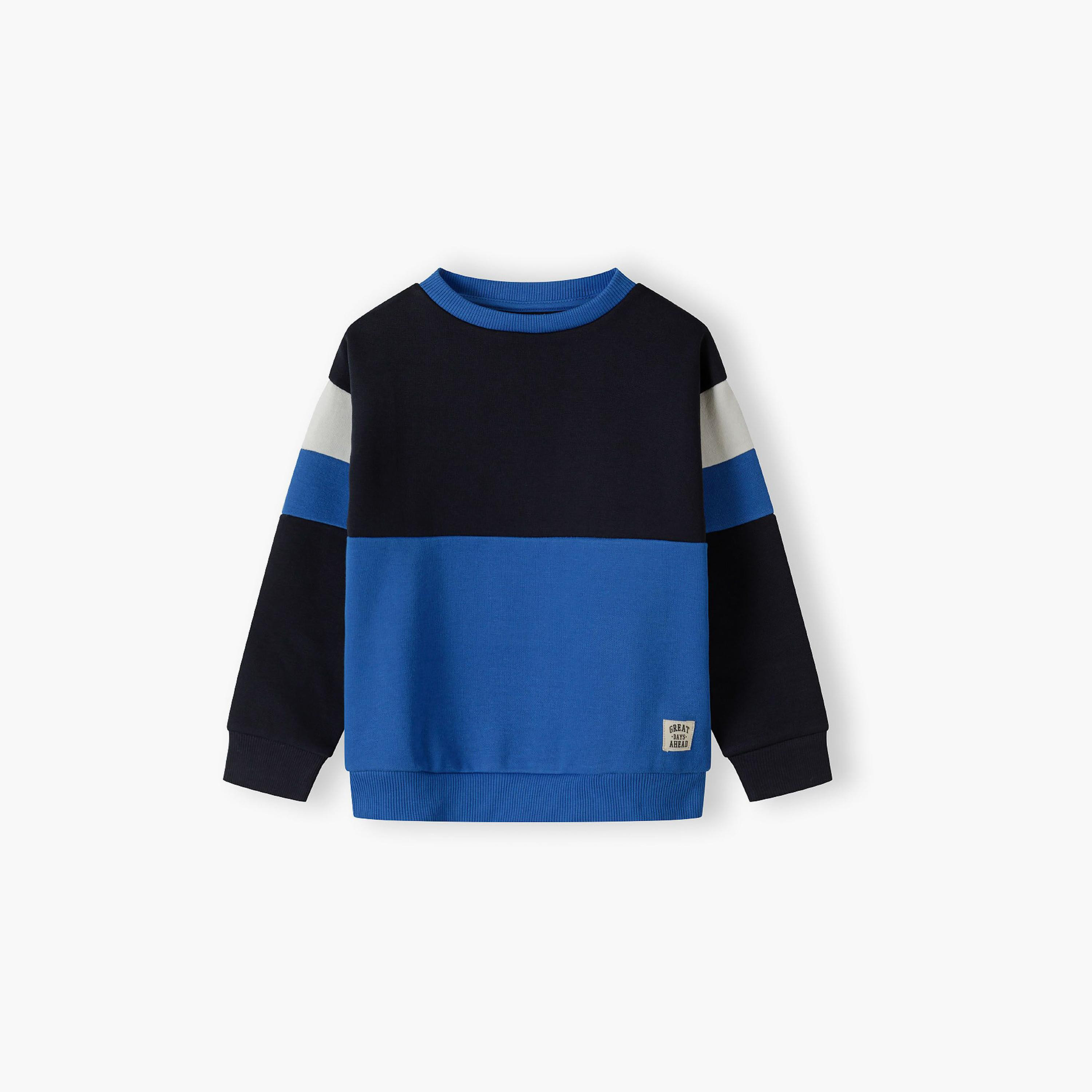 طقم من قطعتين بقلنسوة منقوشة بقبة دائرية مع بنطلون رياضي من مينوتي-boys-clothing-setsandcoords-image-4