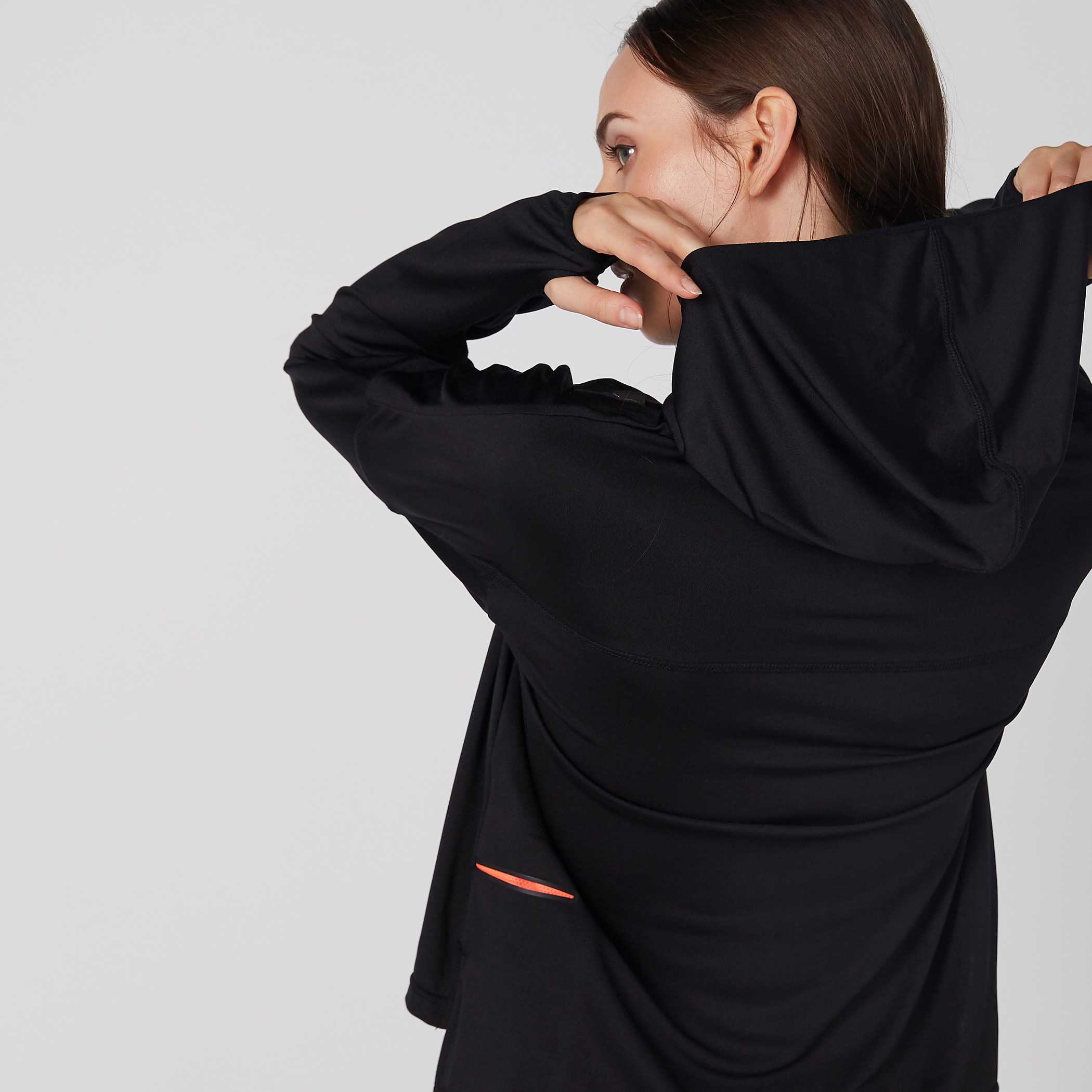 Printed Long Sleeves T-Shirt with Hood and Thumb Hole-sports-women-clothing-tshirtsandvests-image-4