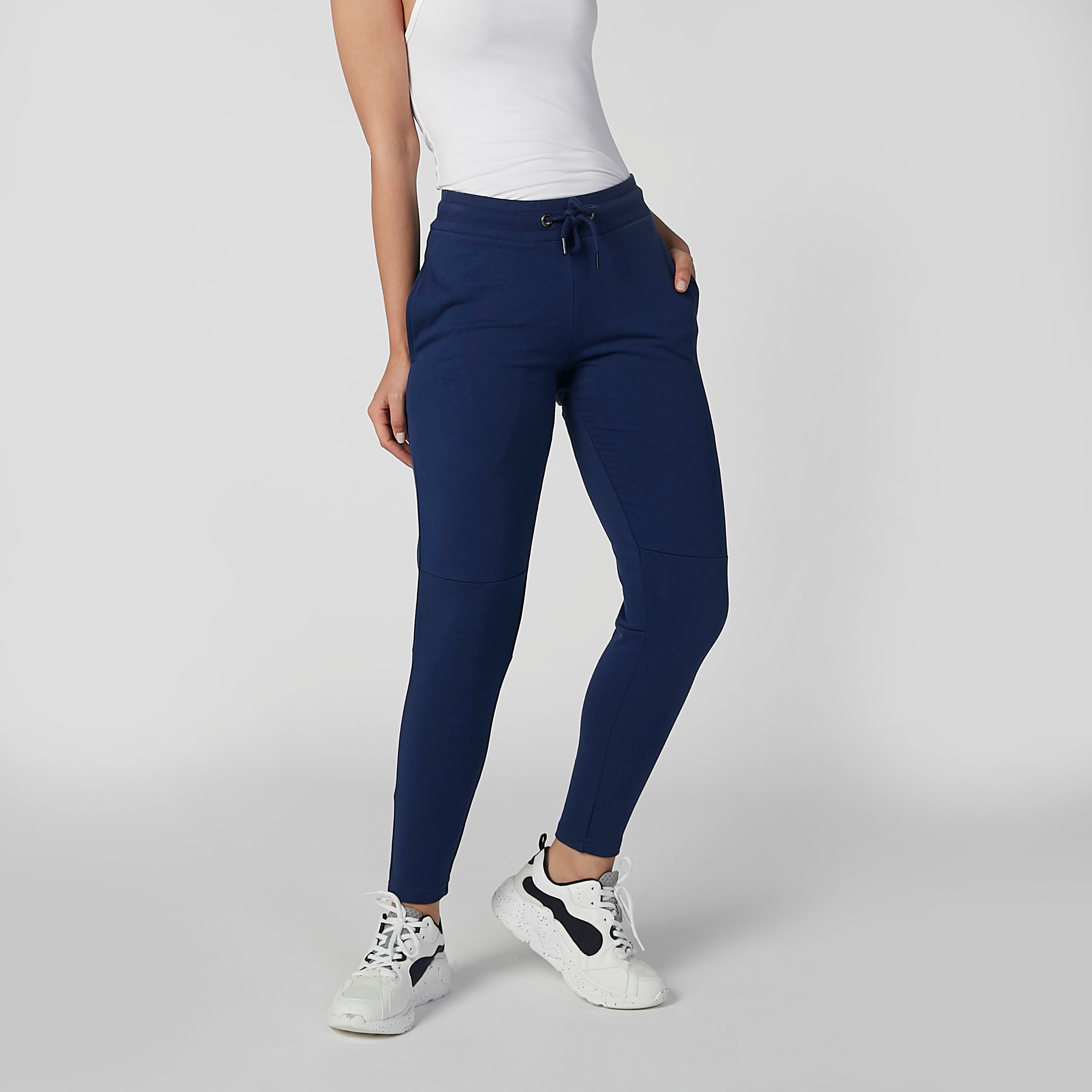 Sustainable Plain Track Pants with Pocket Detail-women-clothing-sportswearandactivewear-bottoms-image-1