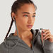 Solid Hooded Jacket with Attached Earphones and Pockets-Hoodies-thumbnail-2